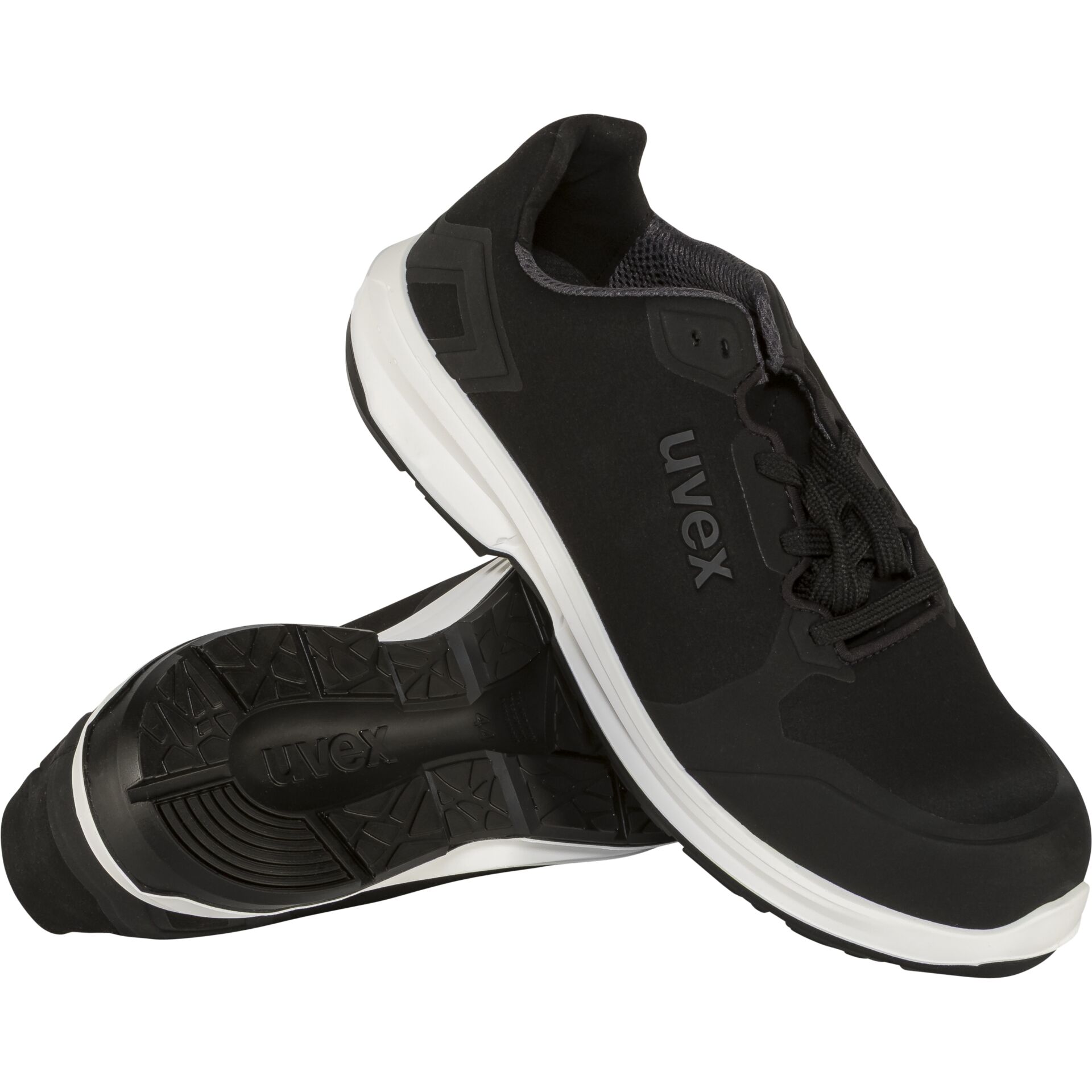 Bekleidung, Schuhwerk, Schuh, Sneaker, Schuh, Sneaker, Laufschuh, Schwarz, Gummi-Sohle