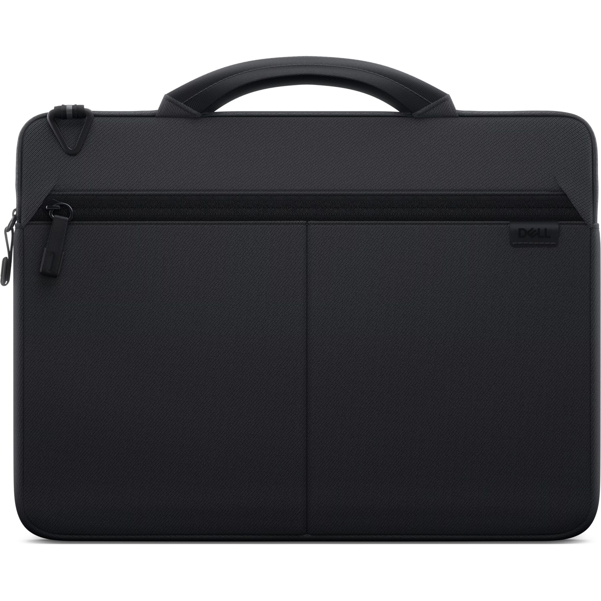 Laptop-Tasche, Nylon, Schwarz, Reißverschluss, Halterung