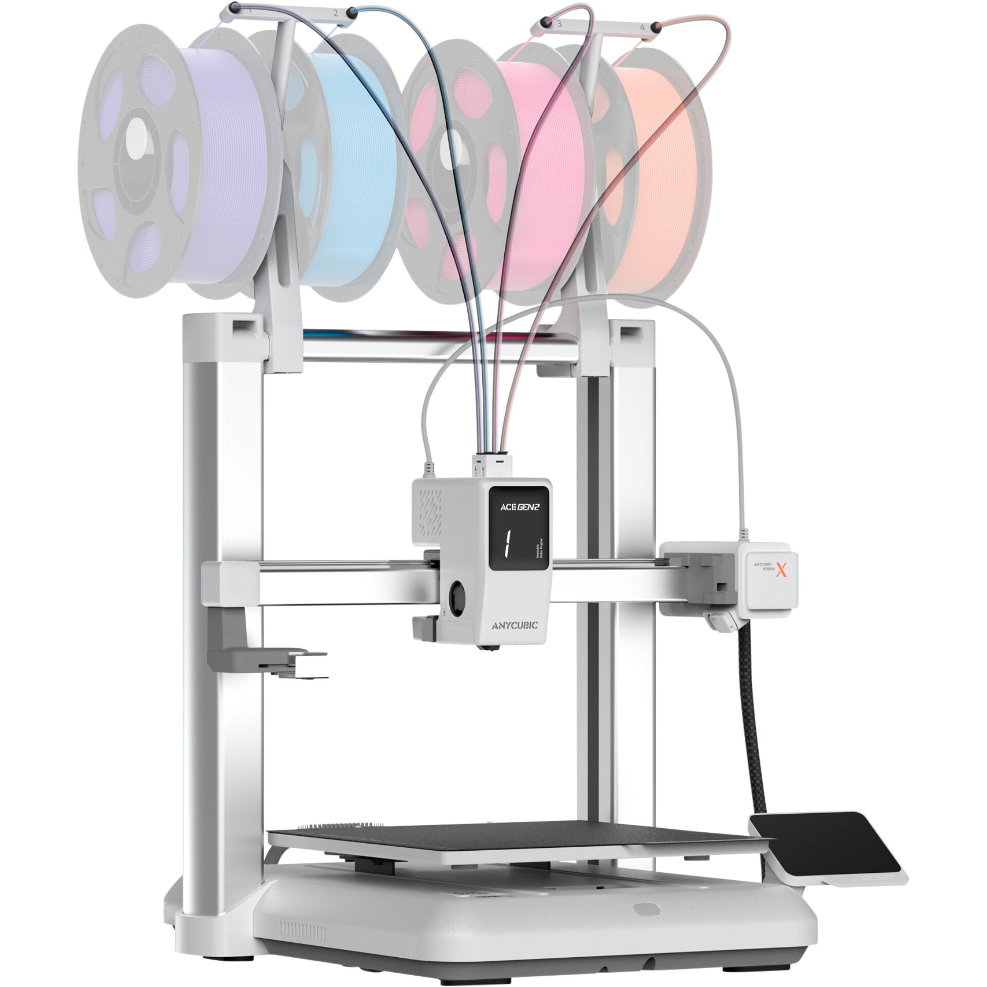 3D printer, Filament spools, Plastic, SLA/DIY multi-function 3D printer, Tool