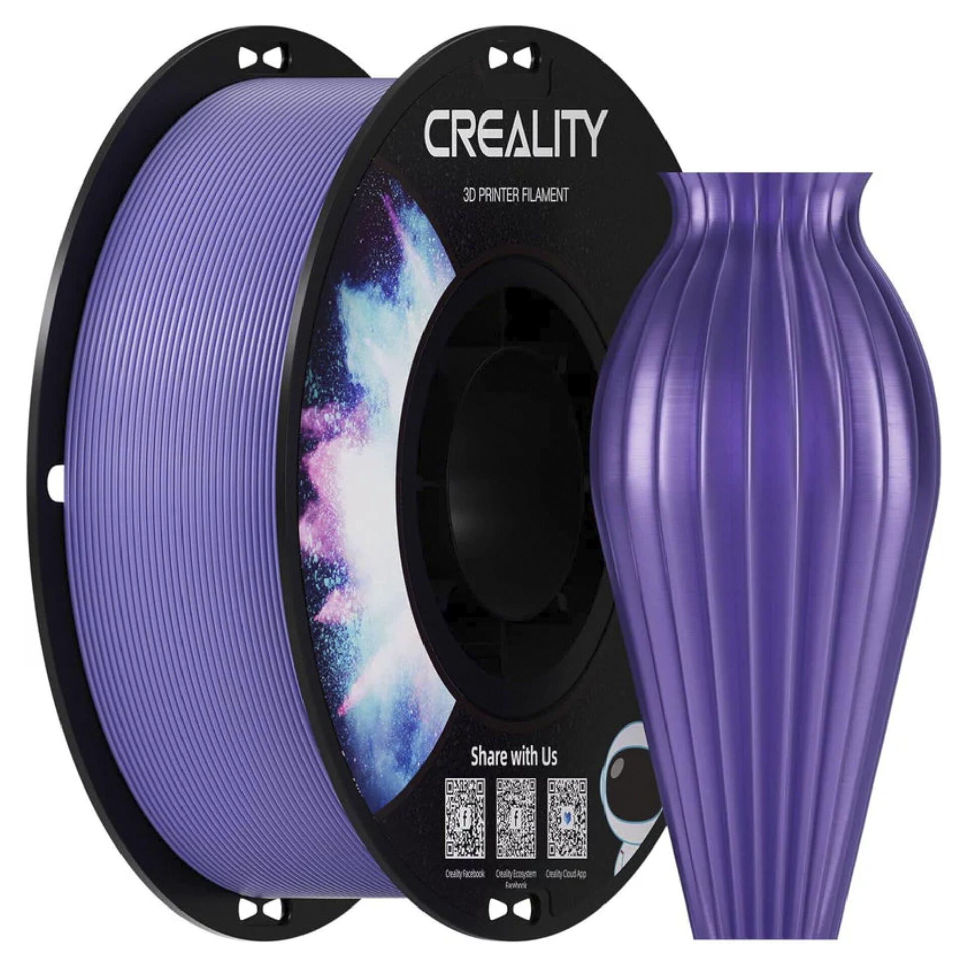 3D-Druck Filament, Filament spool, PLA Filament, Lila, Spule