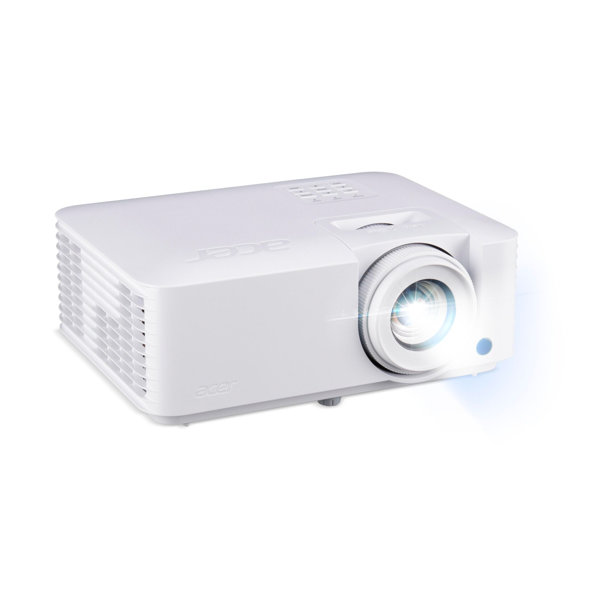 Beamer, Projektor, Weiß, LED-Licht, Kompakt