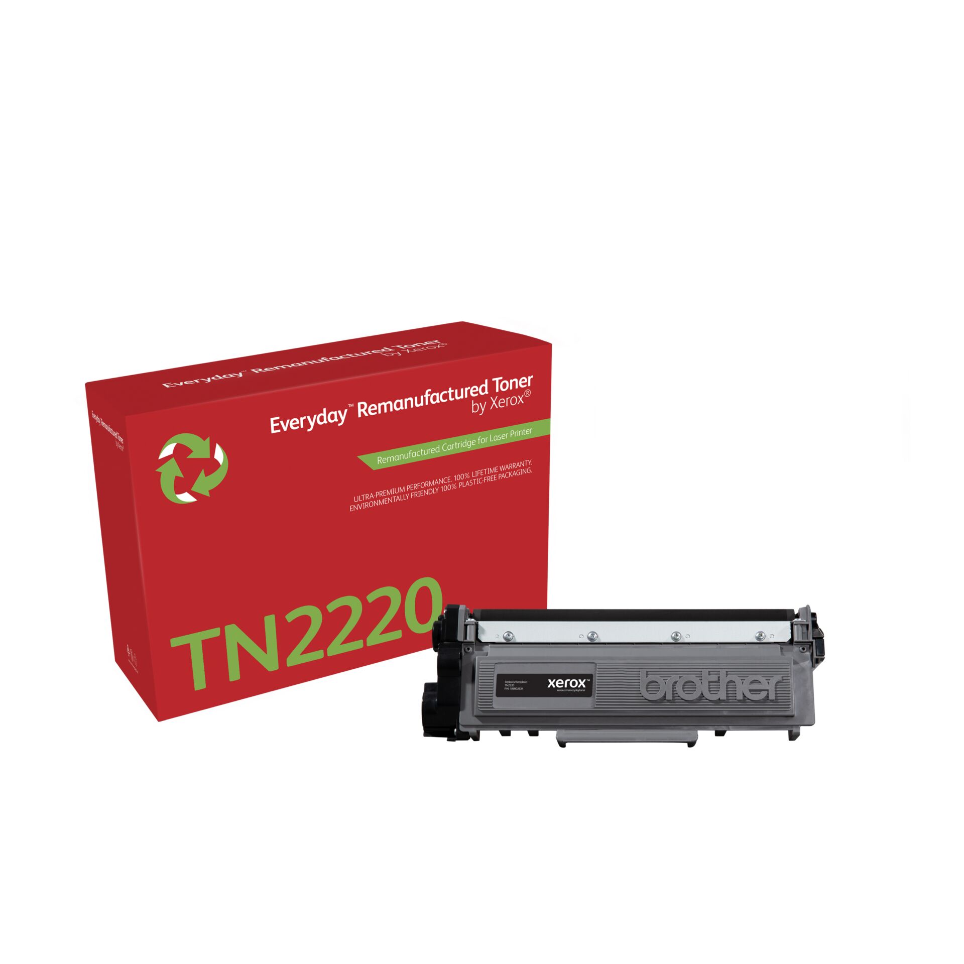 Tonerpatrone, TN2220, Xerox kompatibel, Nachgefüllter Toner, Laserdrucker
