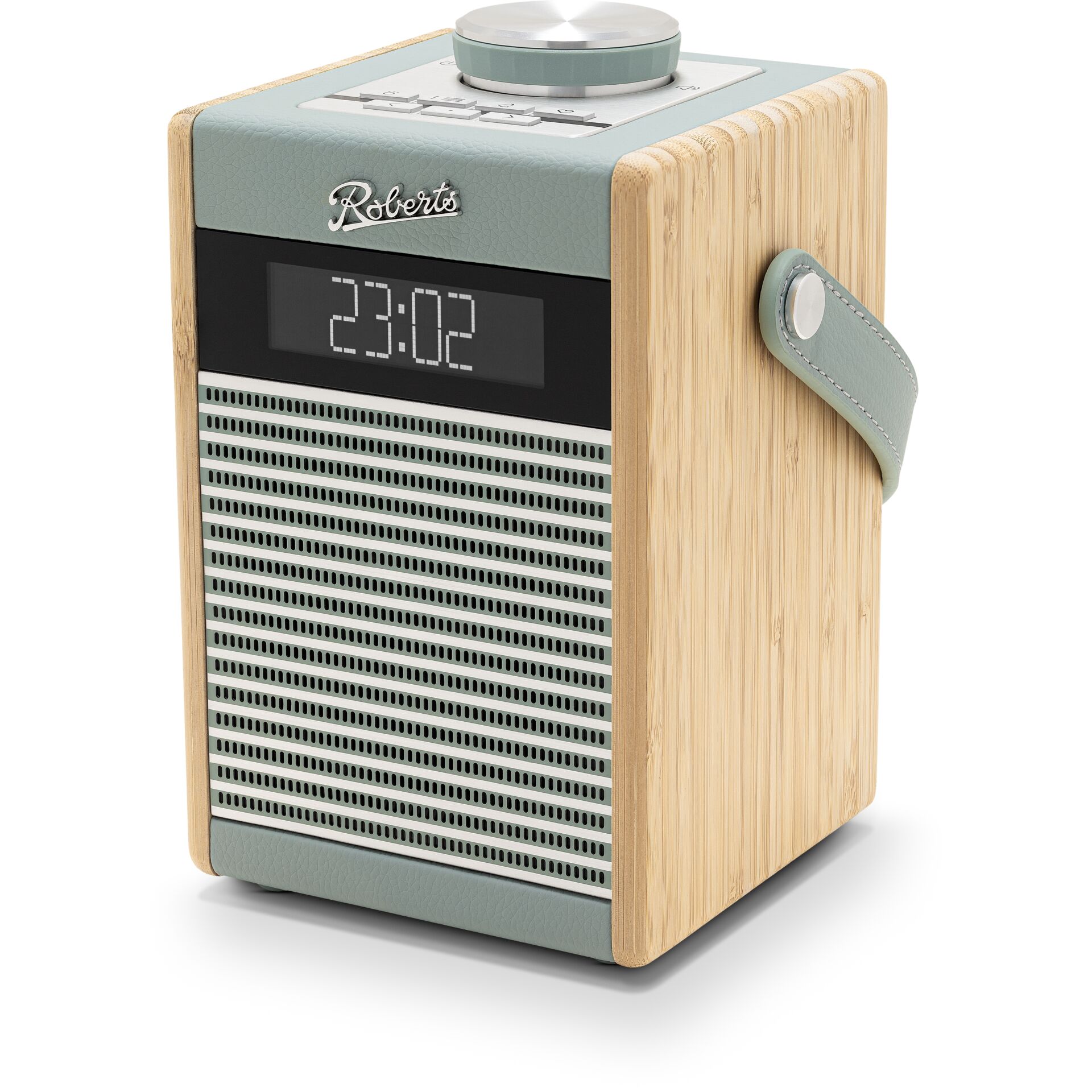 Radio, Holz, Digitsale, Lederband, Tragbar