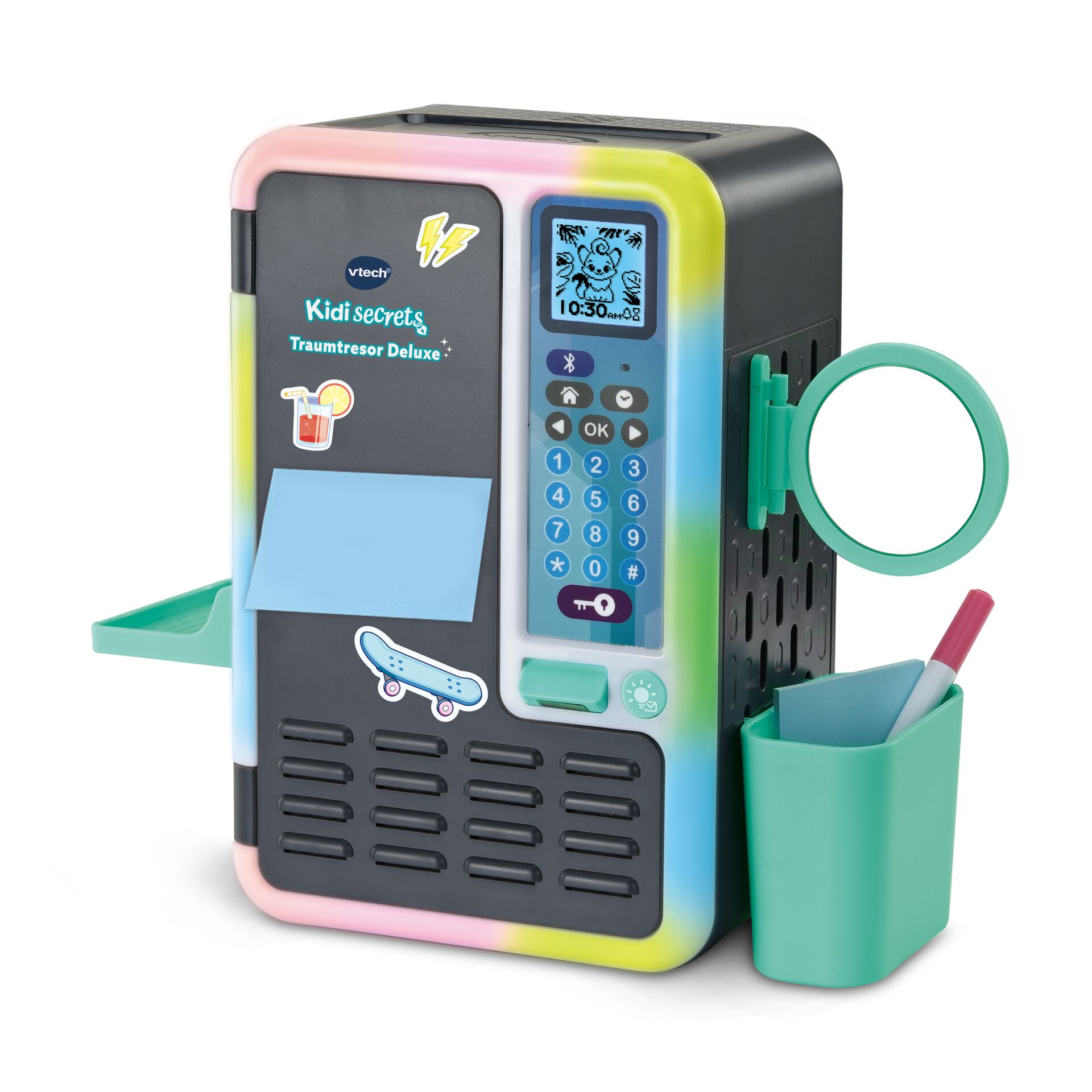 Kinder-Mikro, Spielzeug-Kiosk, Taschenheld, Rollensender, Küchen-Scanner