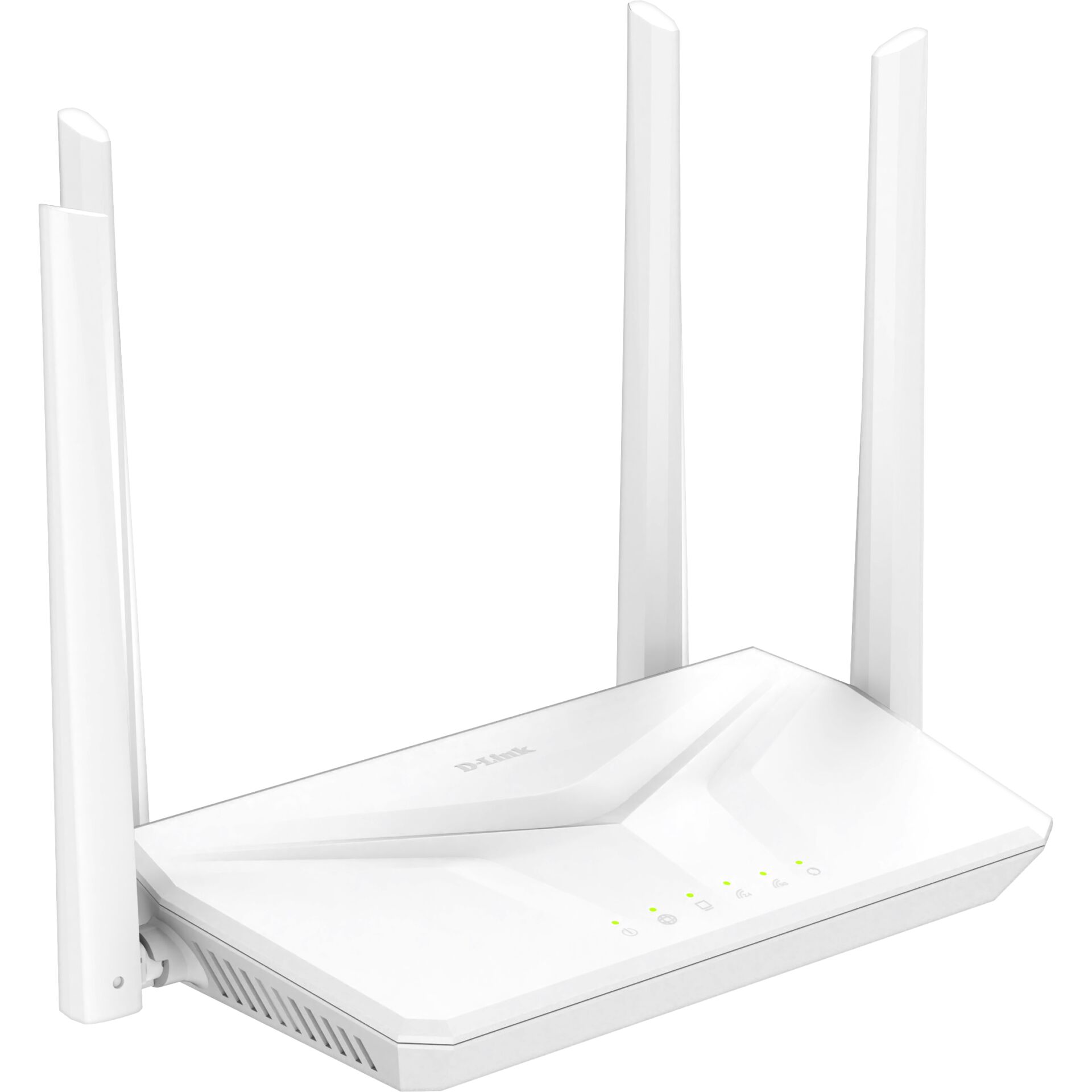WLAN-Router, Vier Antennen, Dual-Band, Weiß, Netzwerkgerät