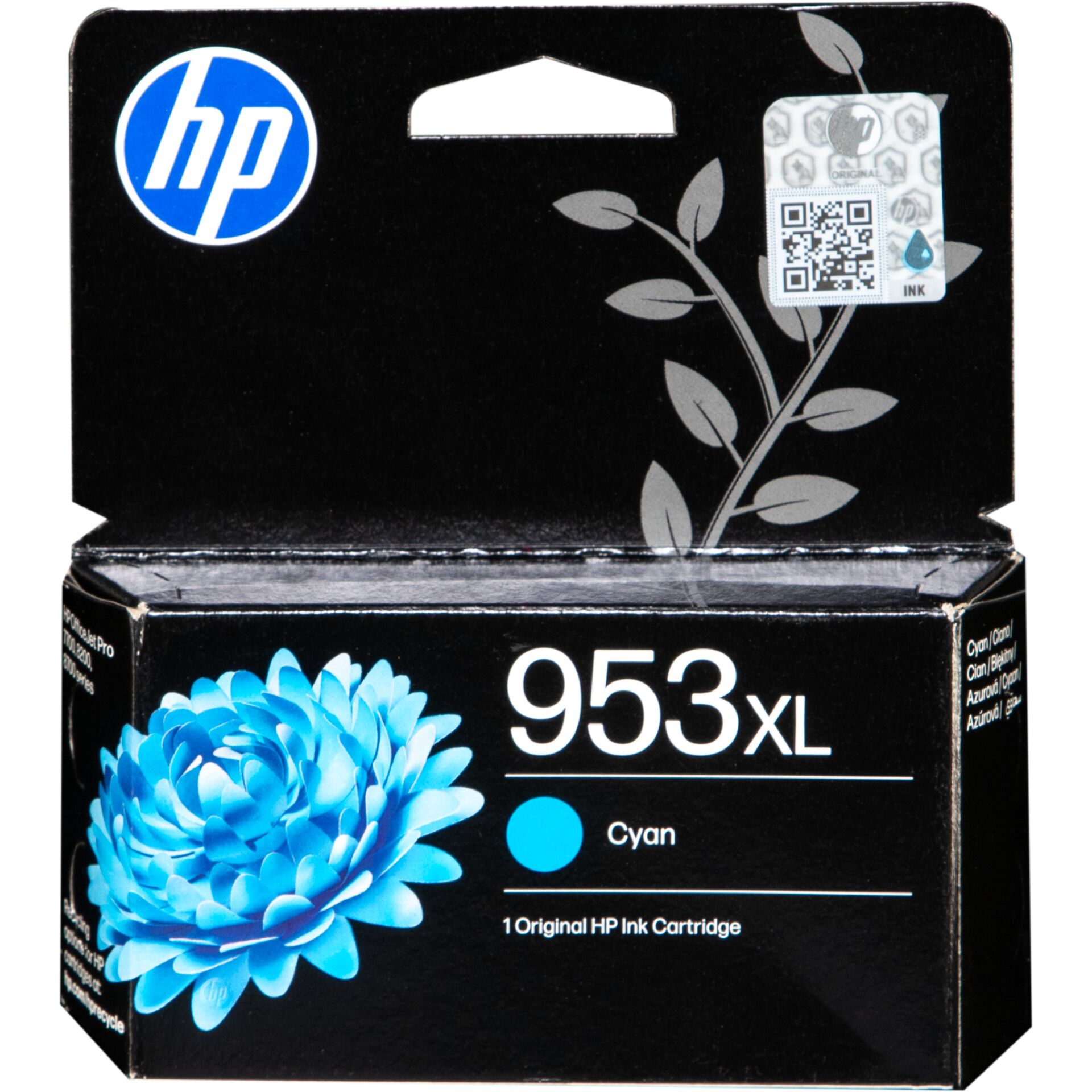 Tintenpatrone, HP 953XL, Cyan, Originalpatrone, Druckerzubehör