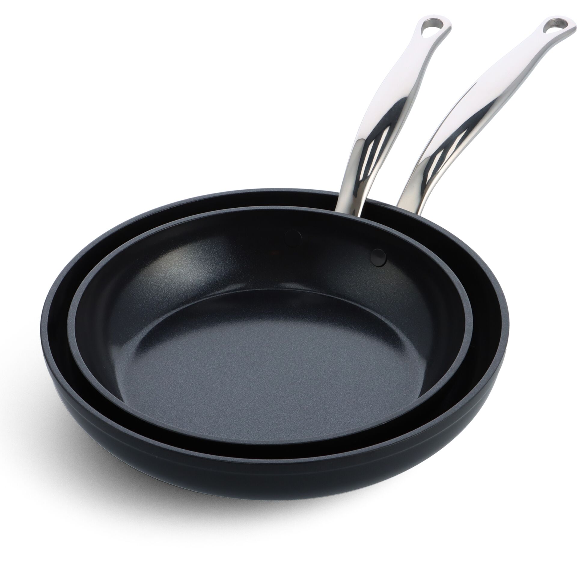 Pfannenset, Pfanne, Stielpfanne, Antihaft, Edelstahlgriffe