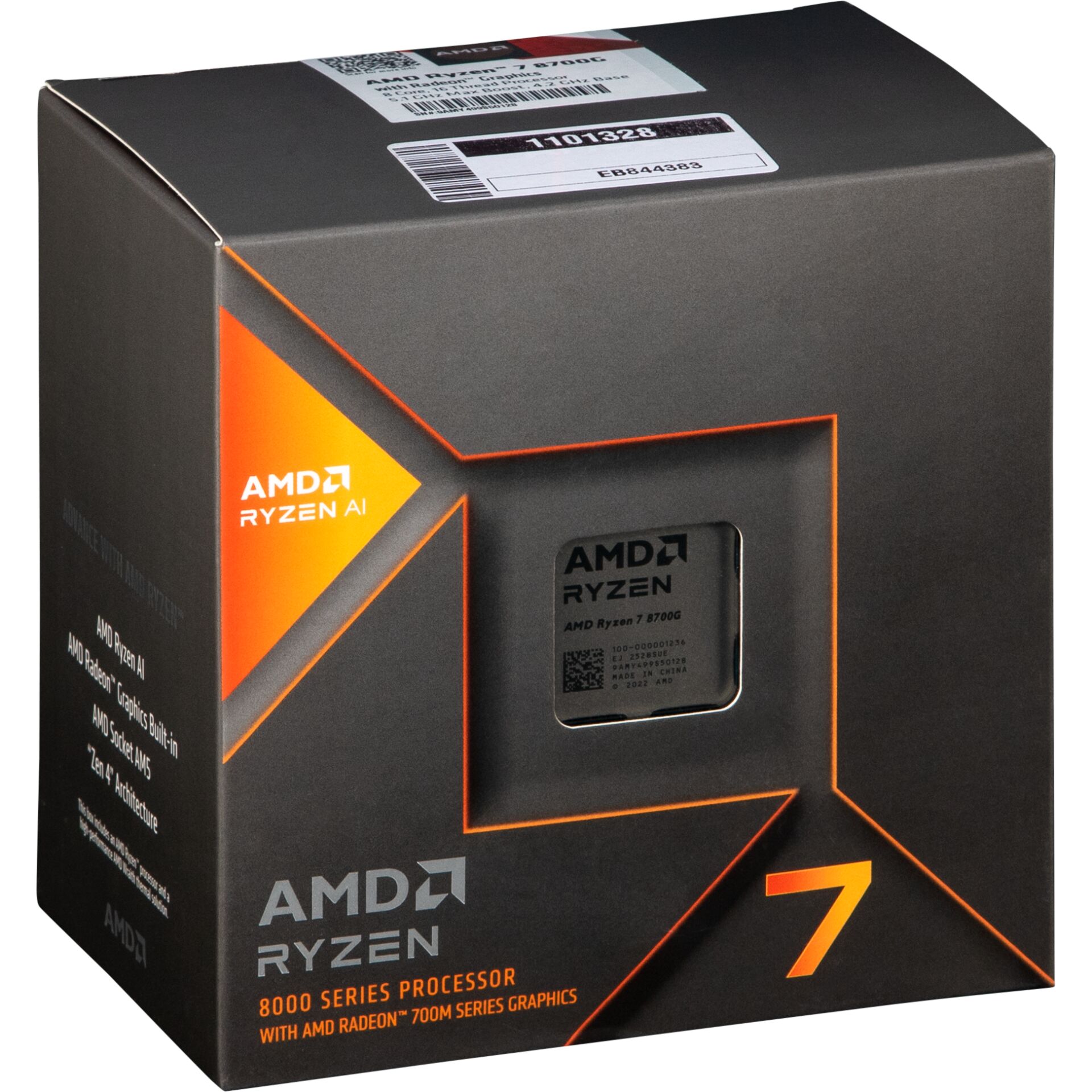 CPU, AMD Ryzen, Ryzen 7, 8-Kern, Prozessor