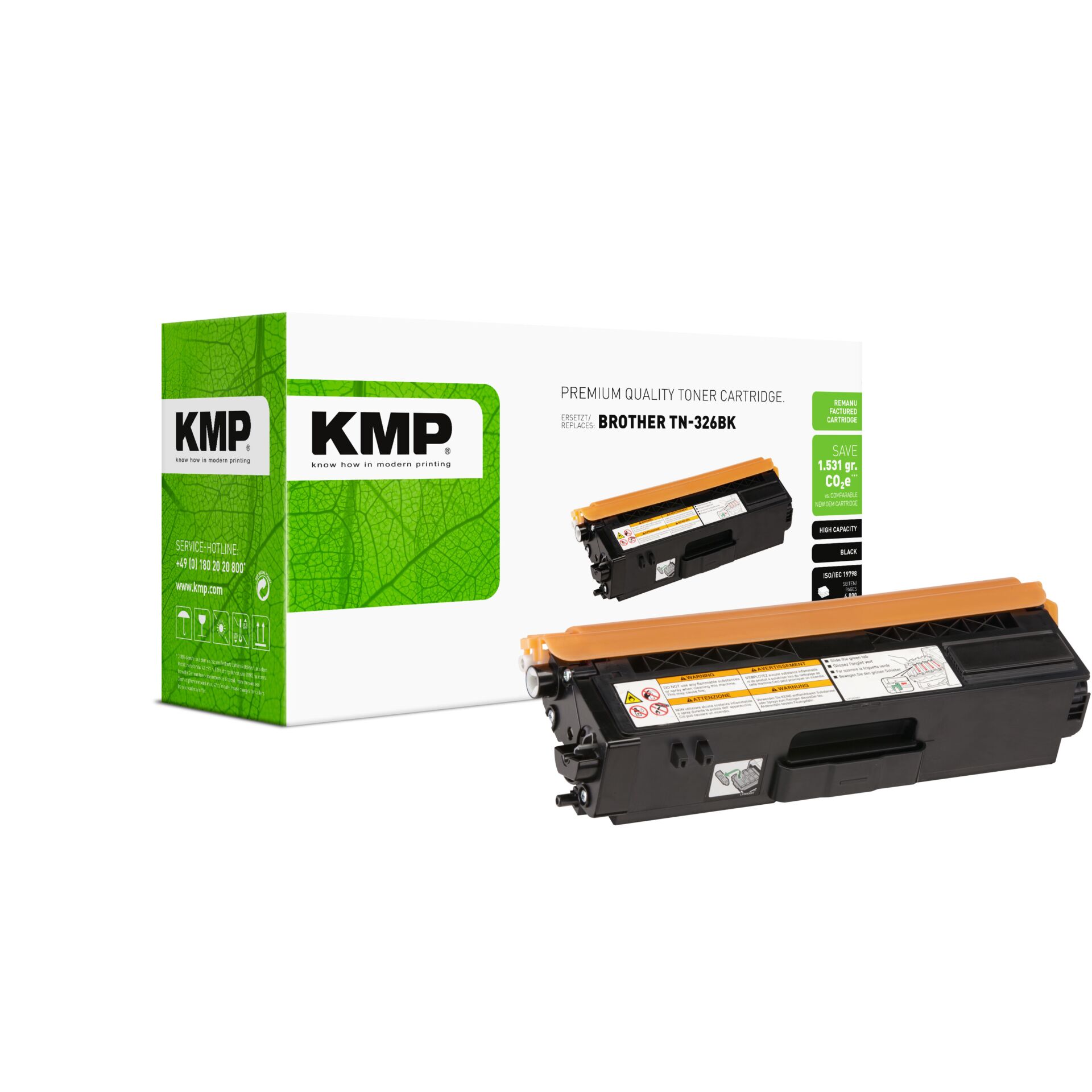Computerausrüstung, Elektronik, Hardware, Adapter, Kiste, Tonerpatrone, Druckerpatrone, Schwarzer Toner, Hohe Kapazität, KMP