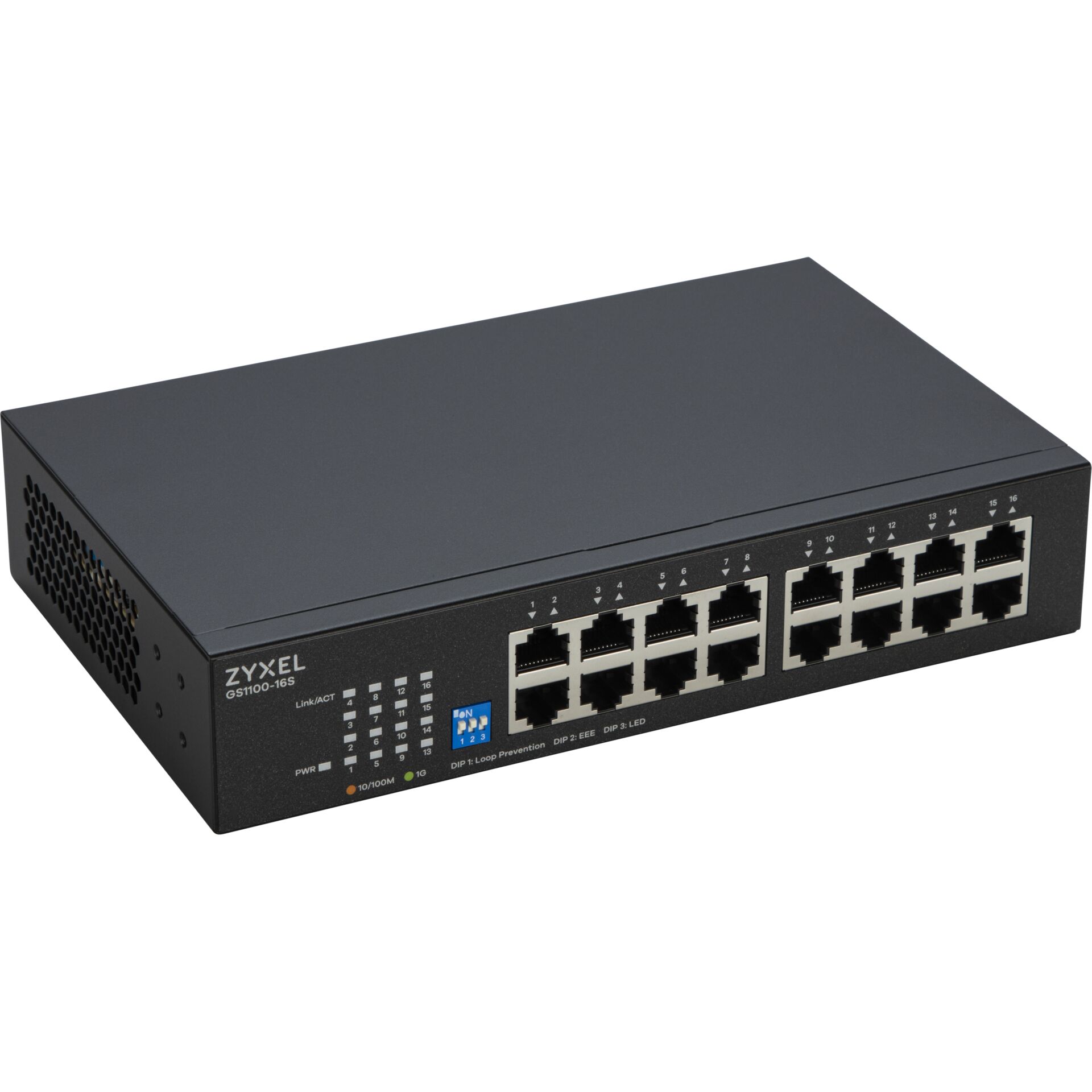 netzwerk-schalter, poe-switch, 10/100/1000, 26-port, rack-mountable