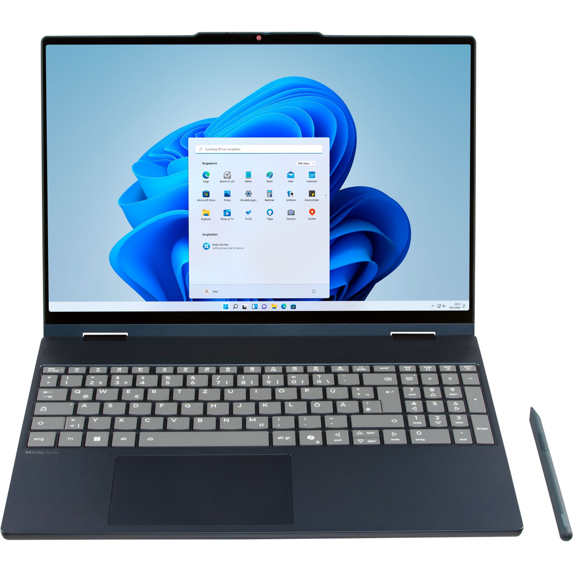 laptop, display, blau, material?, digital, Laptop, Notebook, Touchscreen?, Windows, Stylus