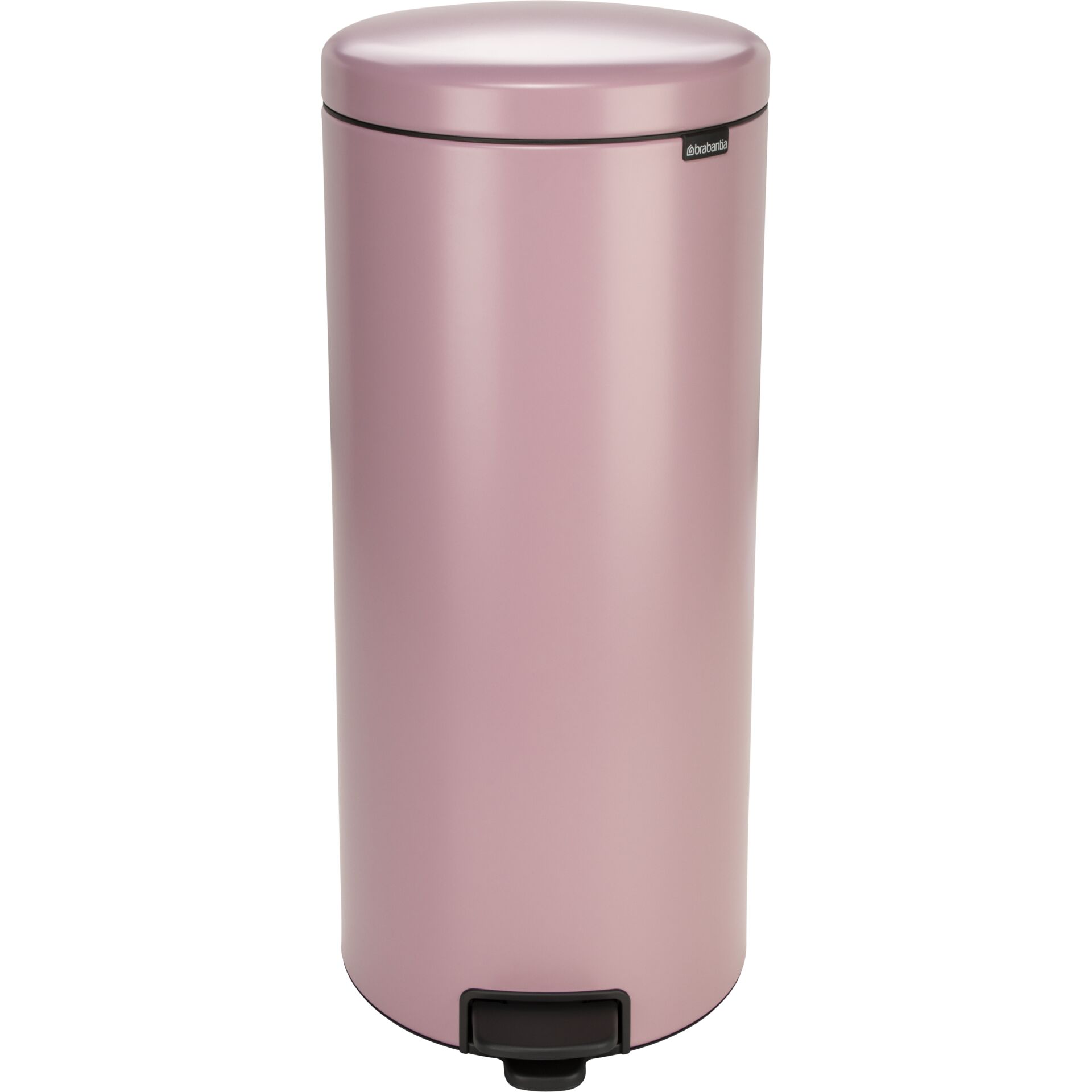 Abfalleimer, Mülleimer, Pedalabfalleimer, Rosa, Standsicher