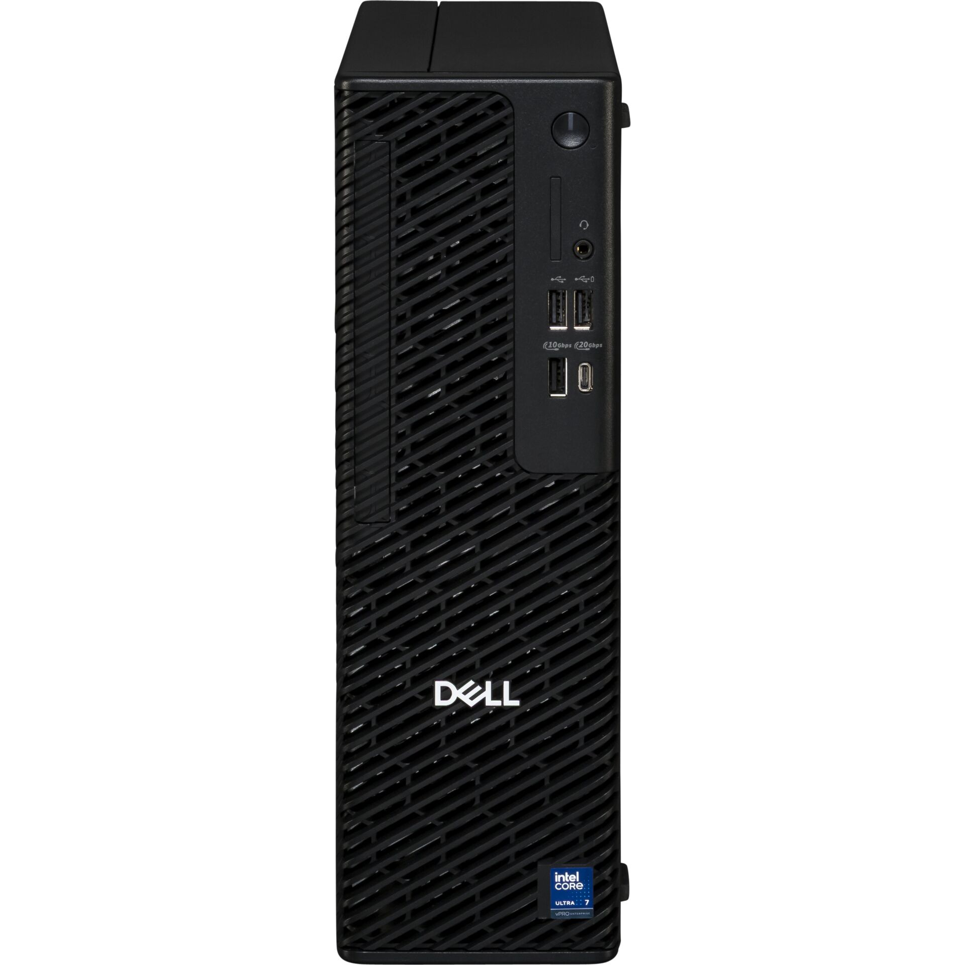desktop, tower, Dell, black, front-panel, Dell PC, Turmgehäuse, Arbeitsstation, Intel Core, USB-Anschlüsse
