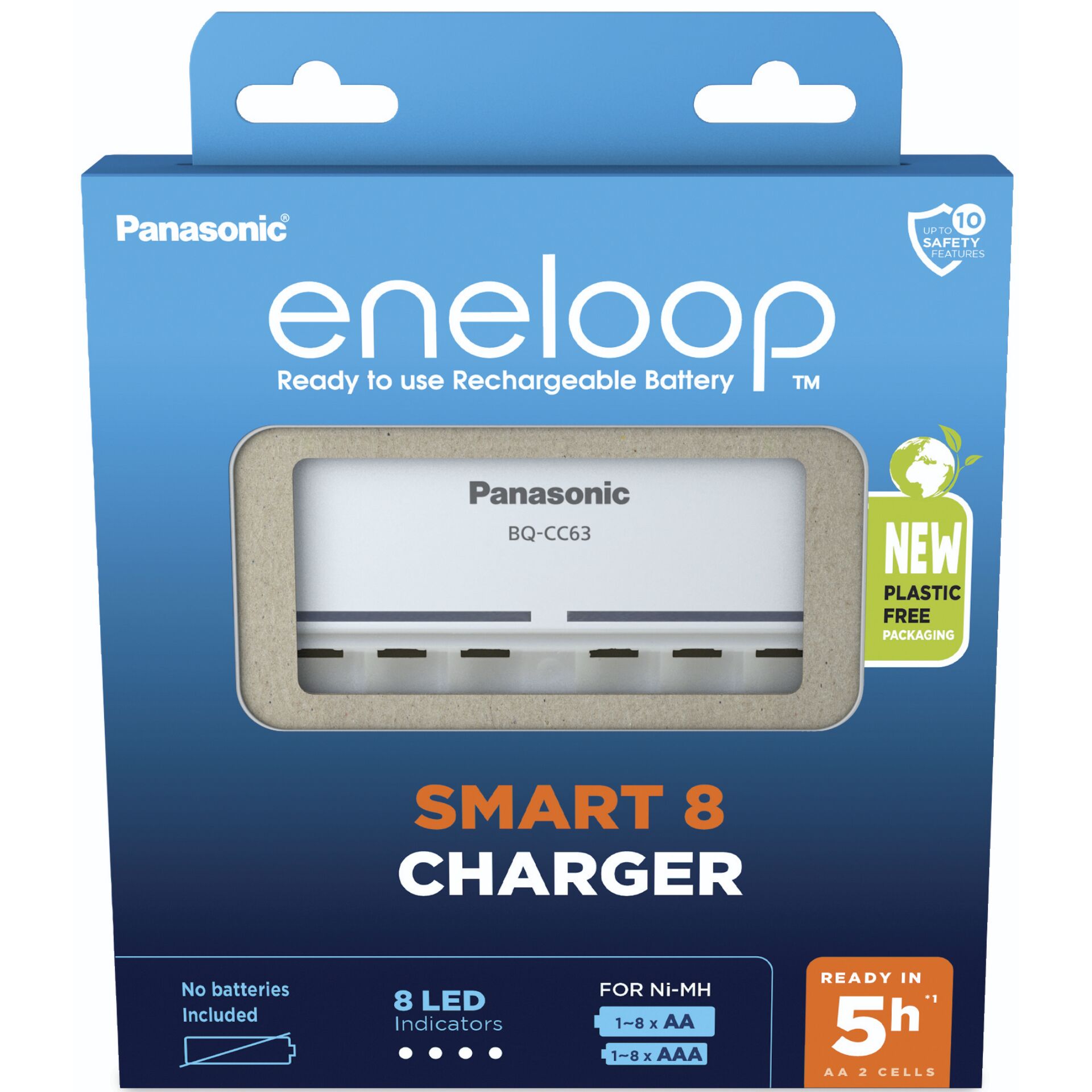 Panasonic Eneloop Smart 8 Charg.  BQ-CC63 ohne Akkus