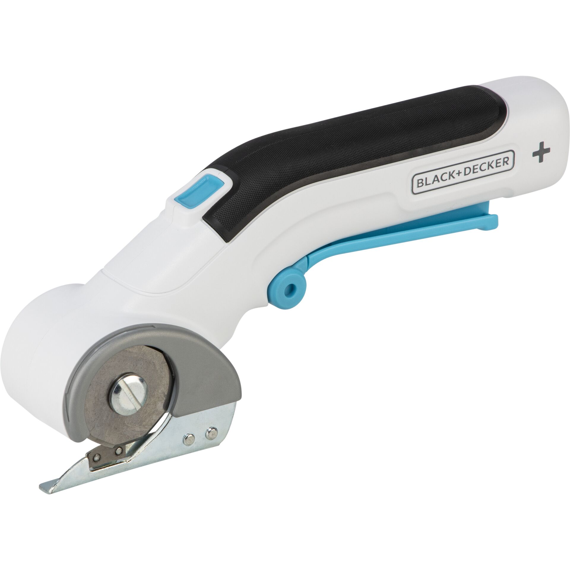 Rotary cutter, Blechschneider, Rollenschneider, Kunststoff Griff, Schwarz-weißer Cutter