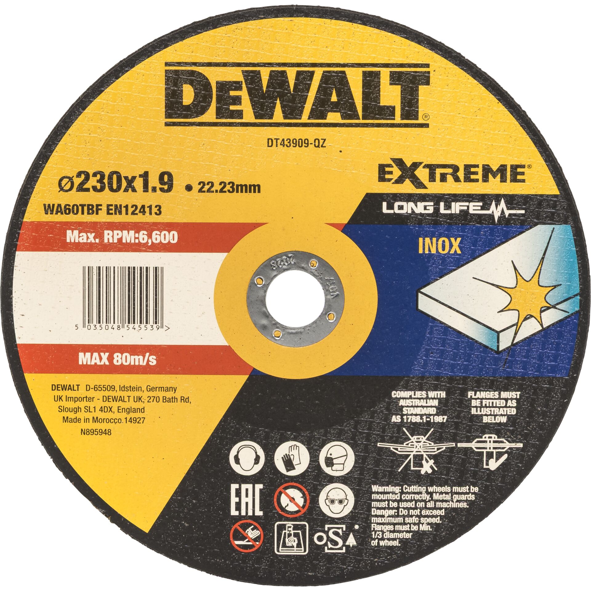 Schleifscheibe, Metall, Edelstahl, Schleifen, DEWALT