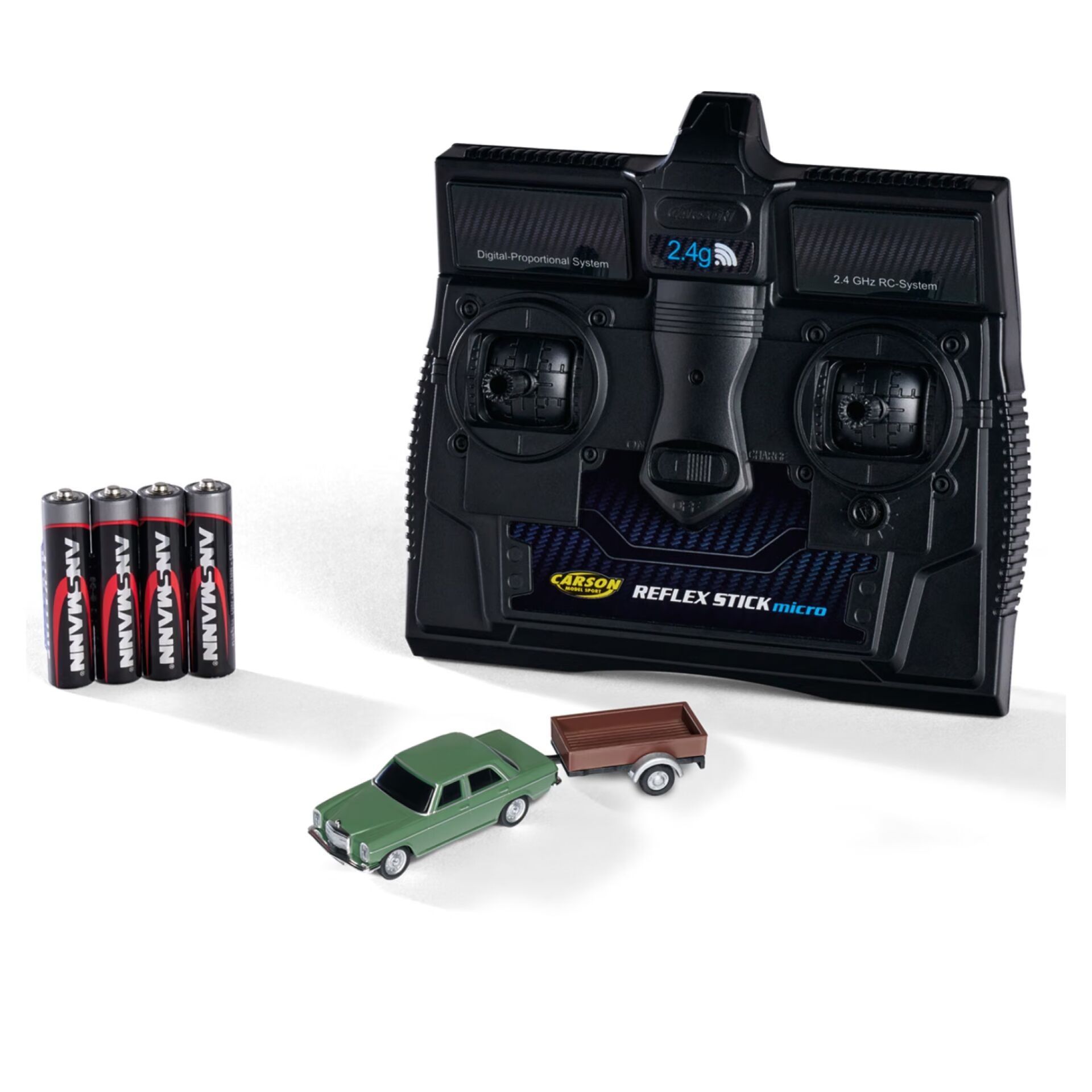 RC-Fernsteuerung, AA-Batterien, Modellauto, Spielset, Fernbedienung