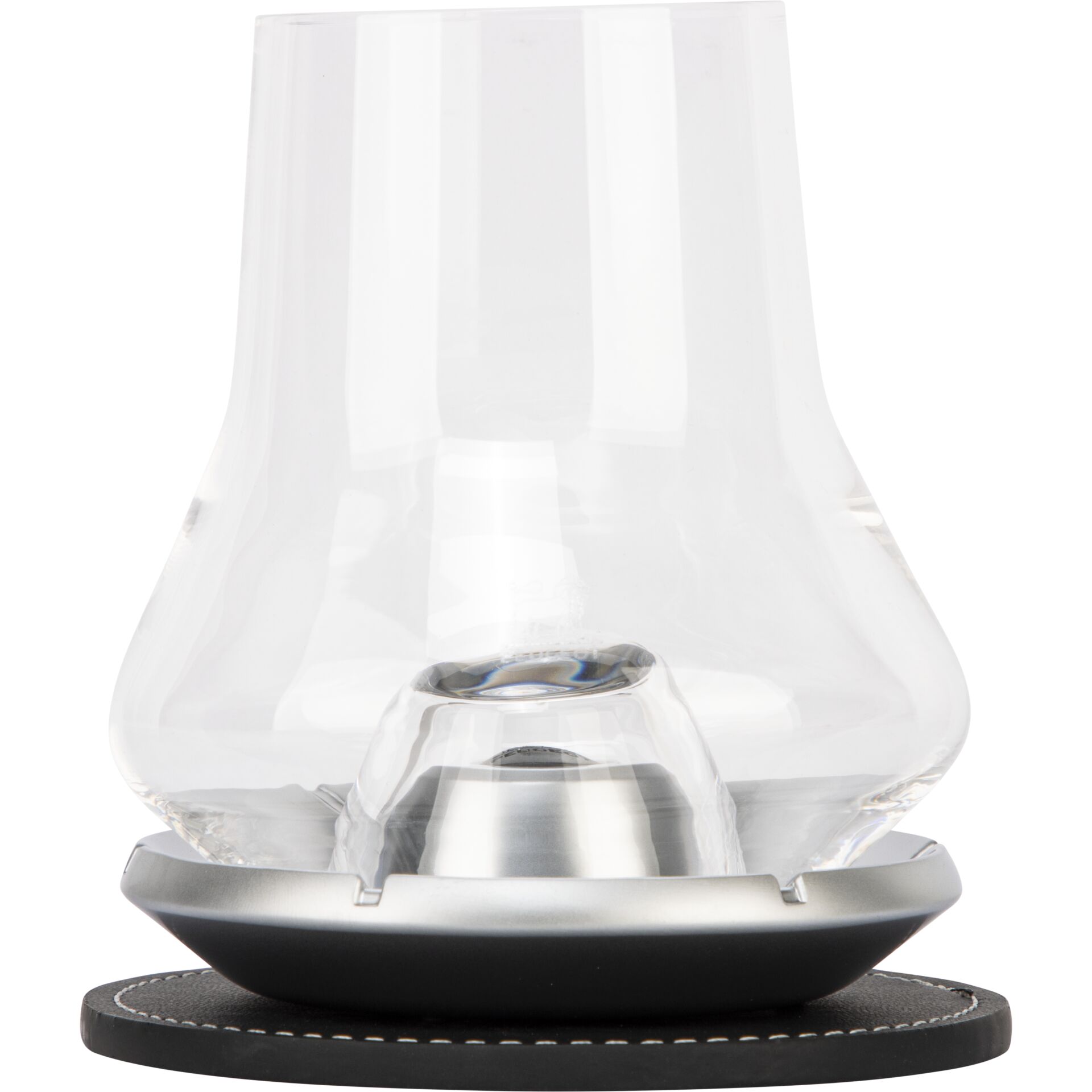 Glas-Variante, Tischleuchte, LED-Lampe, Klarglas, Sockel