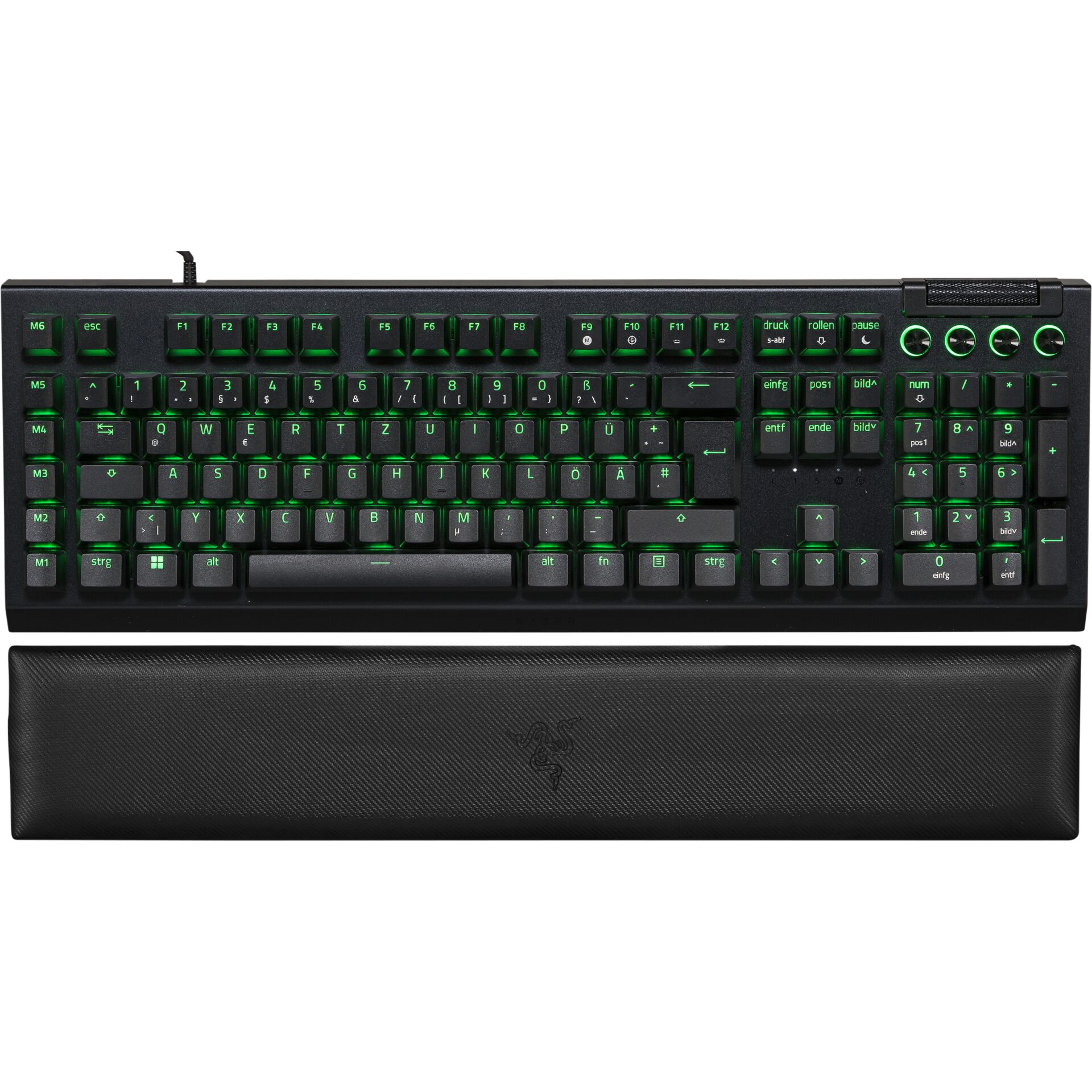 Gaming-Tastatur, Mechanisch, RGB-Beleuchtung, Full-Size, Kabelgebunden