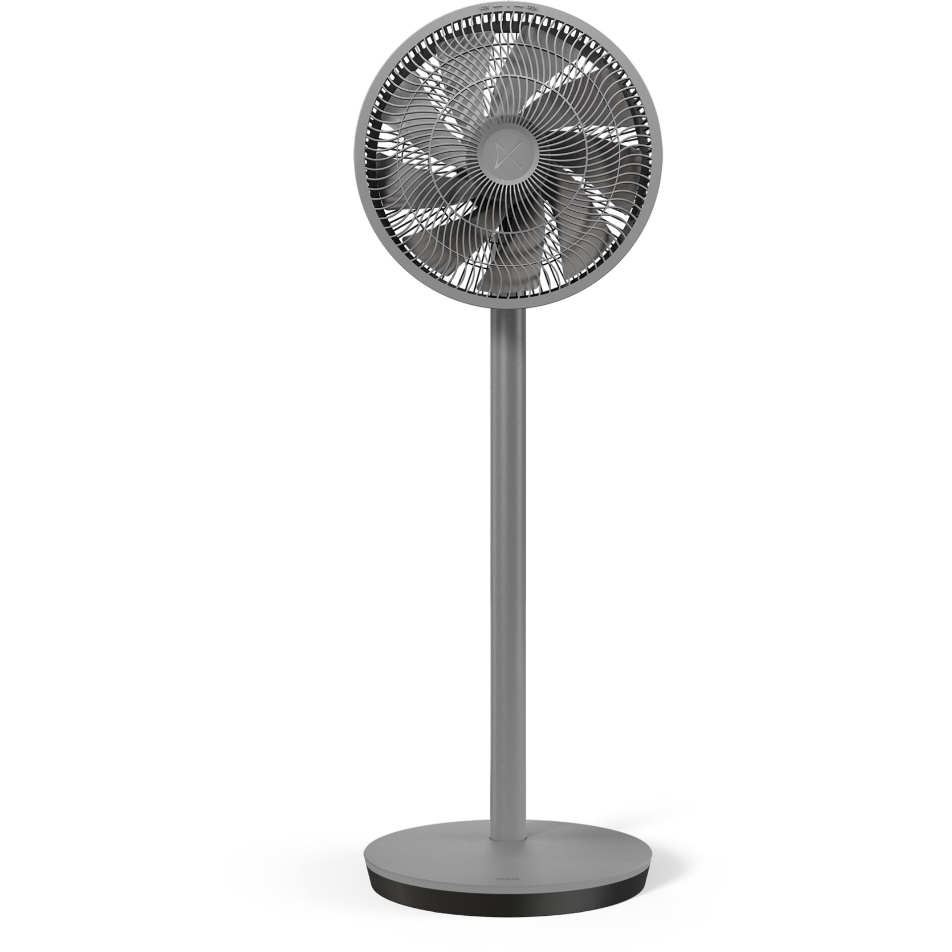 Ventilator, Standventilator, Standventilator, Grau, Maulkorbgitter