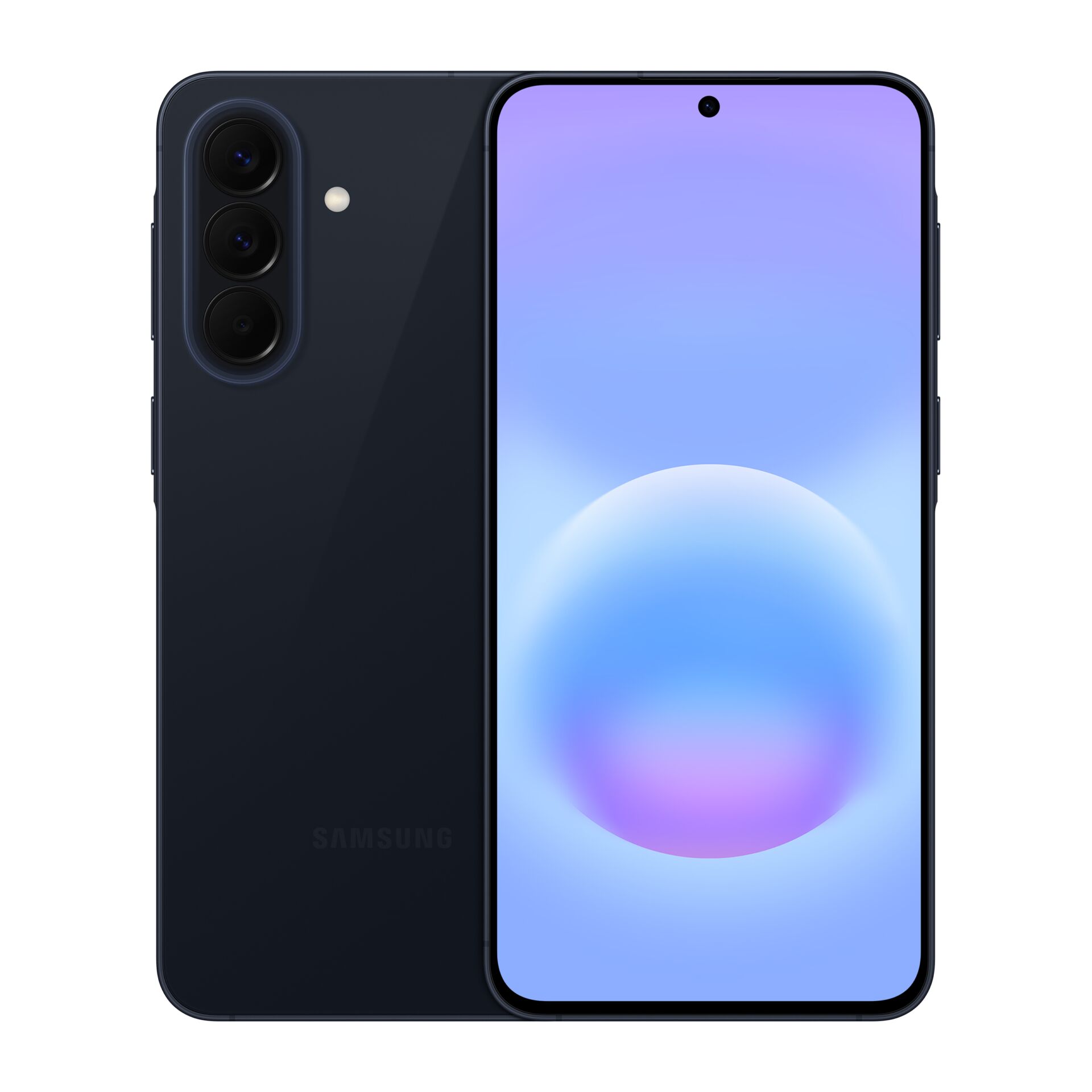 Smartphone, Dreifachkamera, Schwarz, OLED-Display, Punch-Hole-Kamera