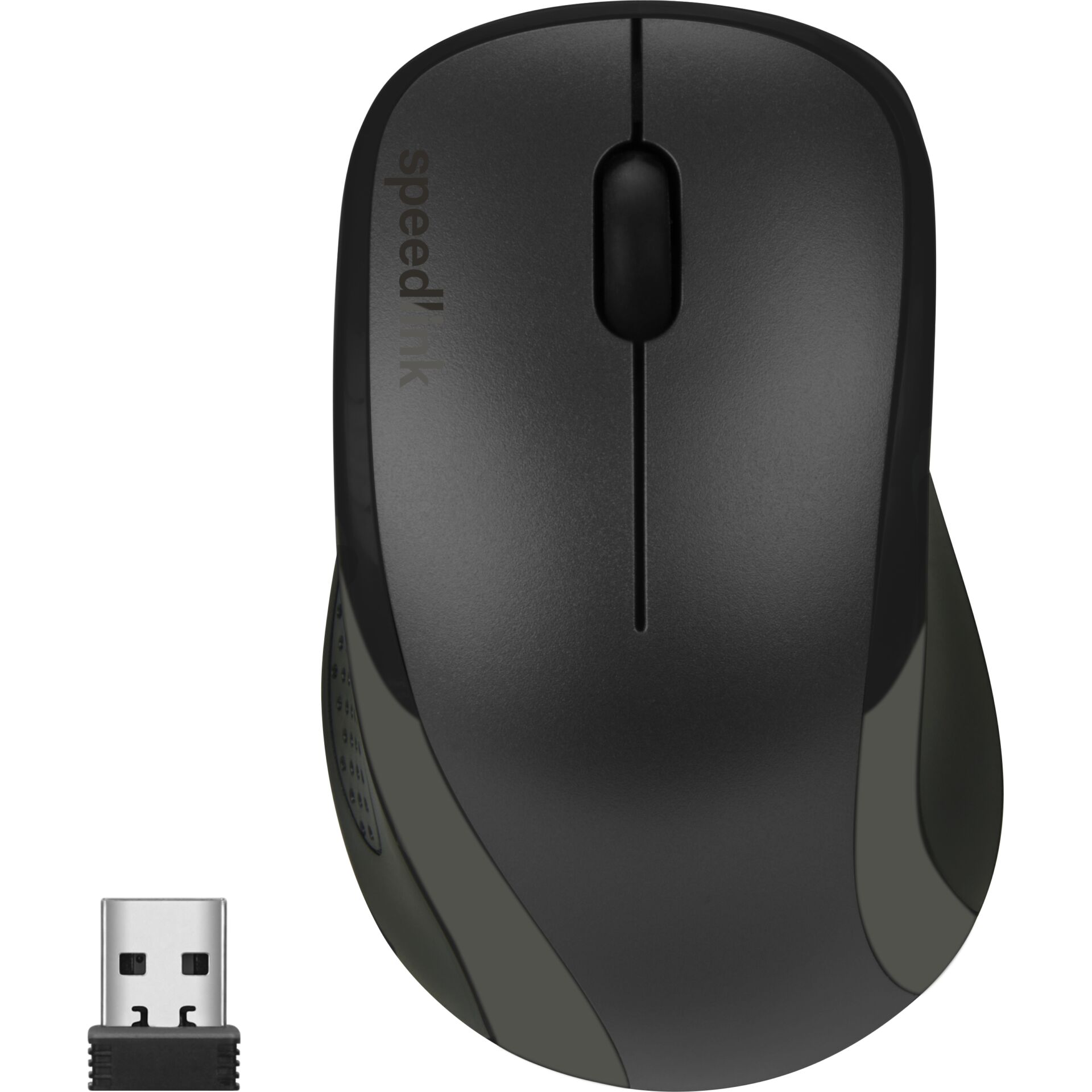 Maus, Bluetooth, Drahtlos, USB-Empfänger, Schwarz