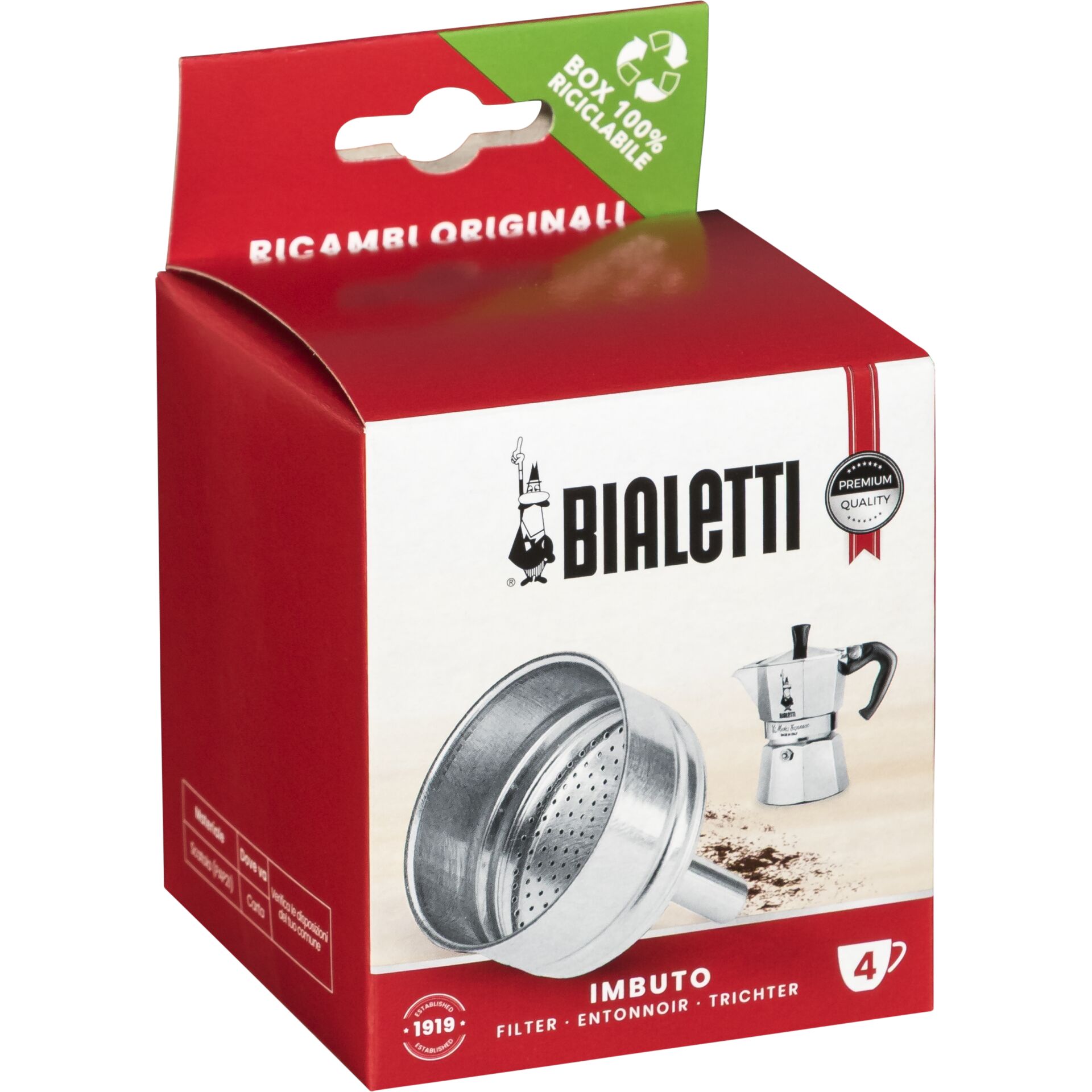Moka-Topf, Kaffeefilter, Kaffeekapsel, Perkolator, Filterhalter