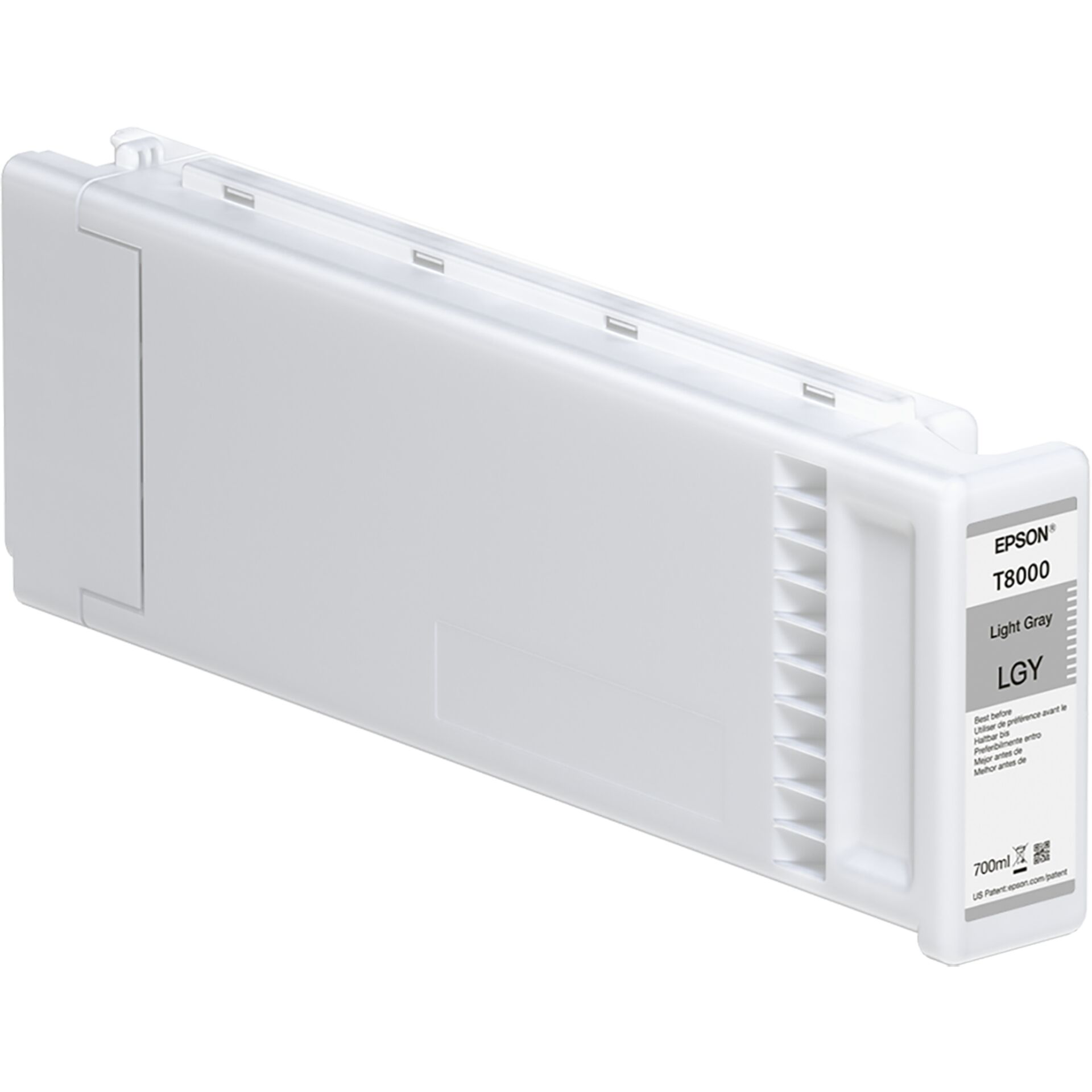 Epson Tintenpatrone UltraChrome  Pro light gray 700 ml     T 8000