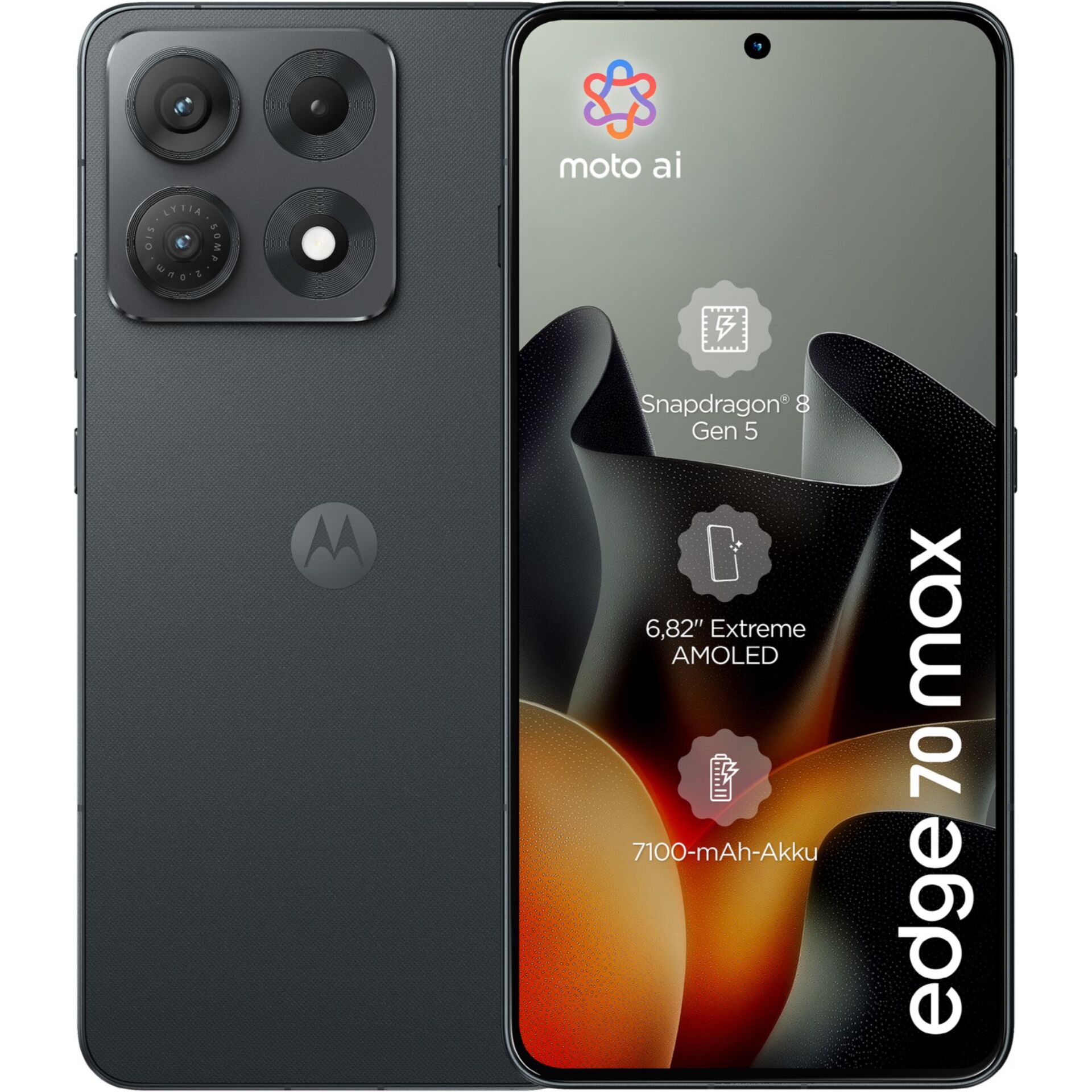 smartphone, quad-camera, AMOLED, 6,82 Zoll, 7100 mAh Akku
