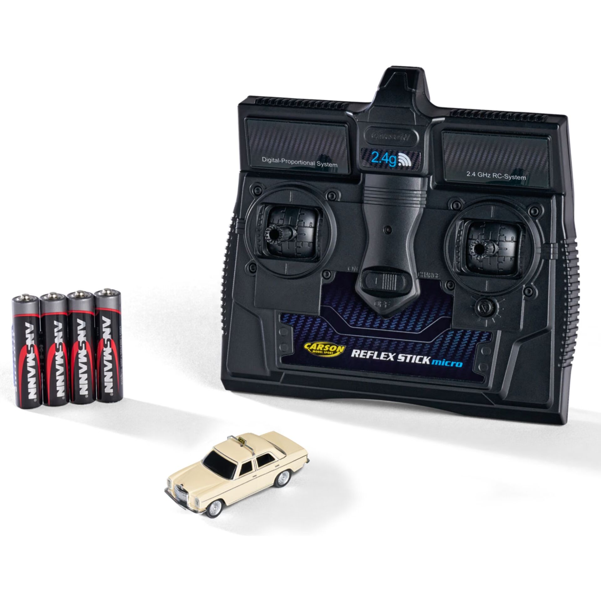 Fernsteuerung, RC-System, Batterien, Modelauto, Sender