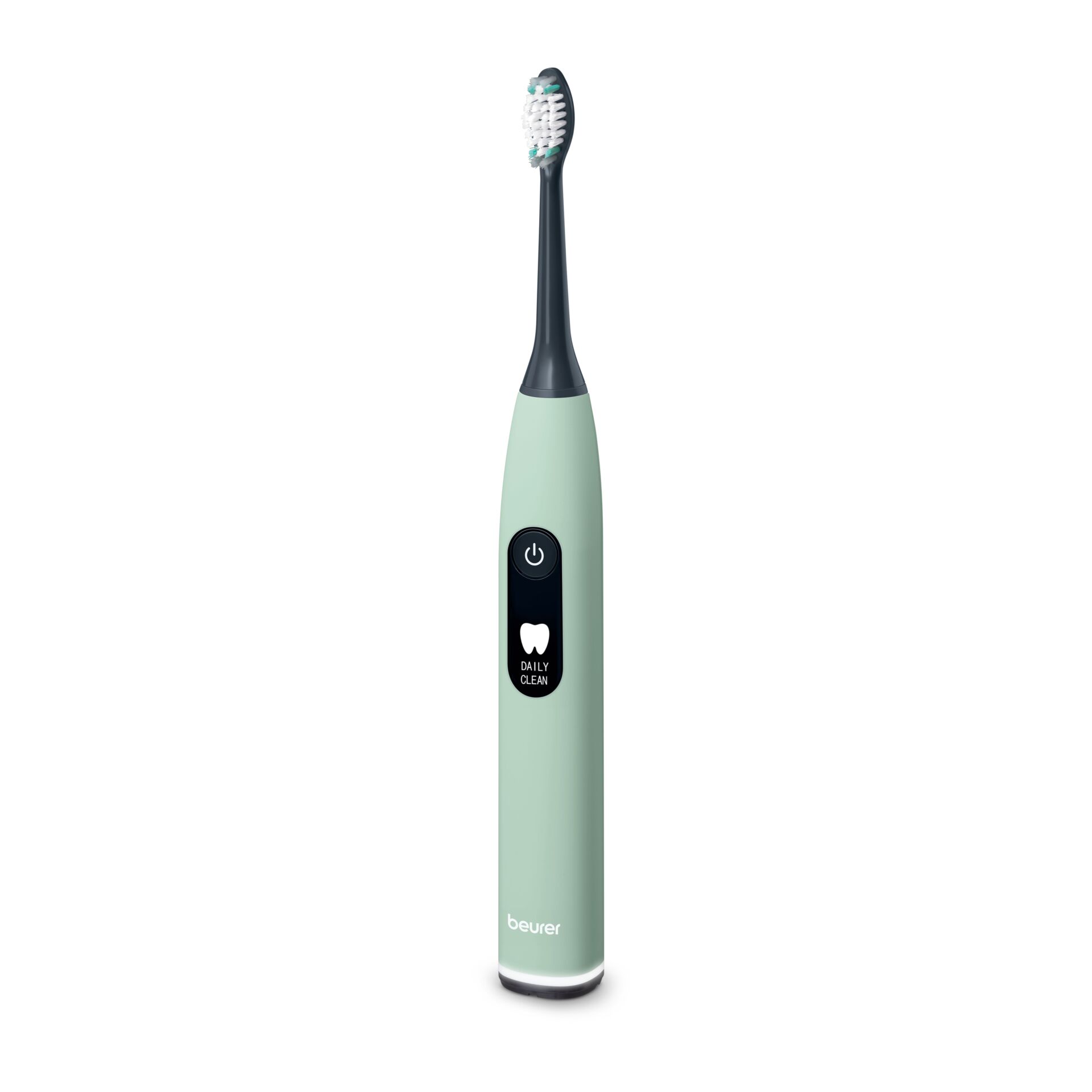 elektrische zahnbuerste, Schallzahnbuerste, electric toothbrush, tägliche reinigung, recycelte verpackung, Elektrischer Zahnbürstenkopf, Schwarz, Mintgrün, Schallzahnbürste, Tagesmodus