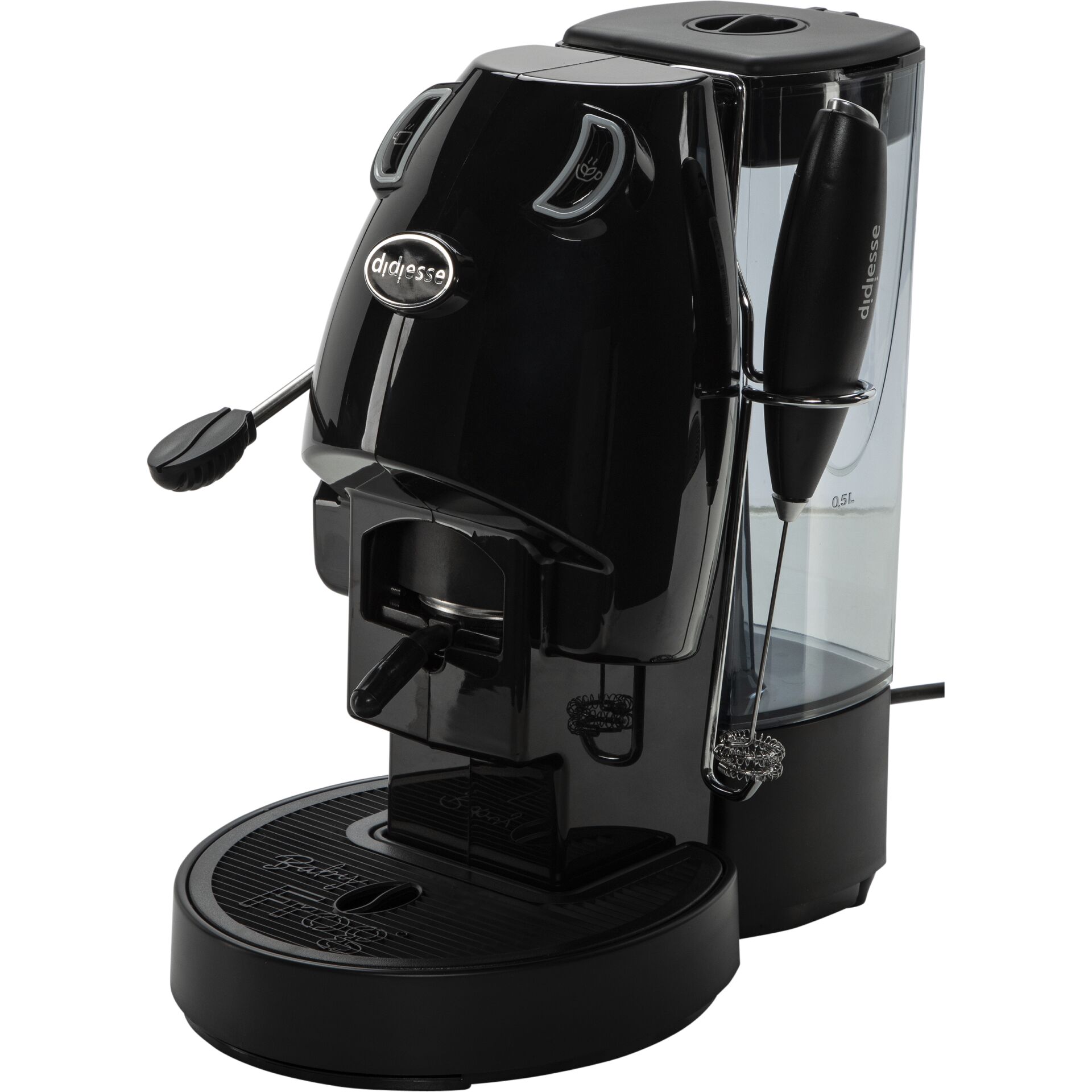 Espresso machine, Coffee maker, Black, Milk frother, Fully automatic