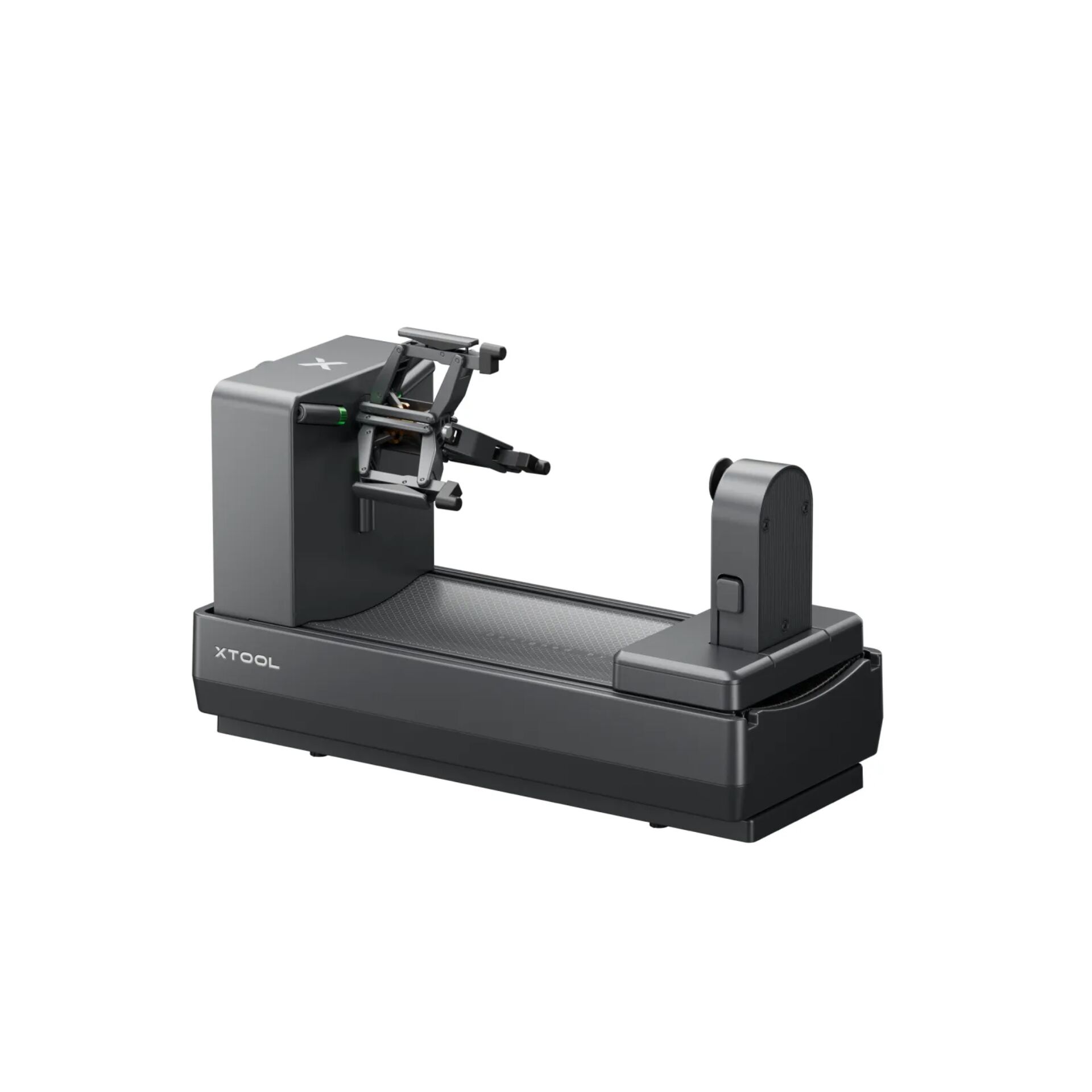 Lasergravierer, Rotationsaufsatz, Metallgehäuse, Schwarz-grau, Gravurmaschine