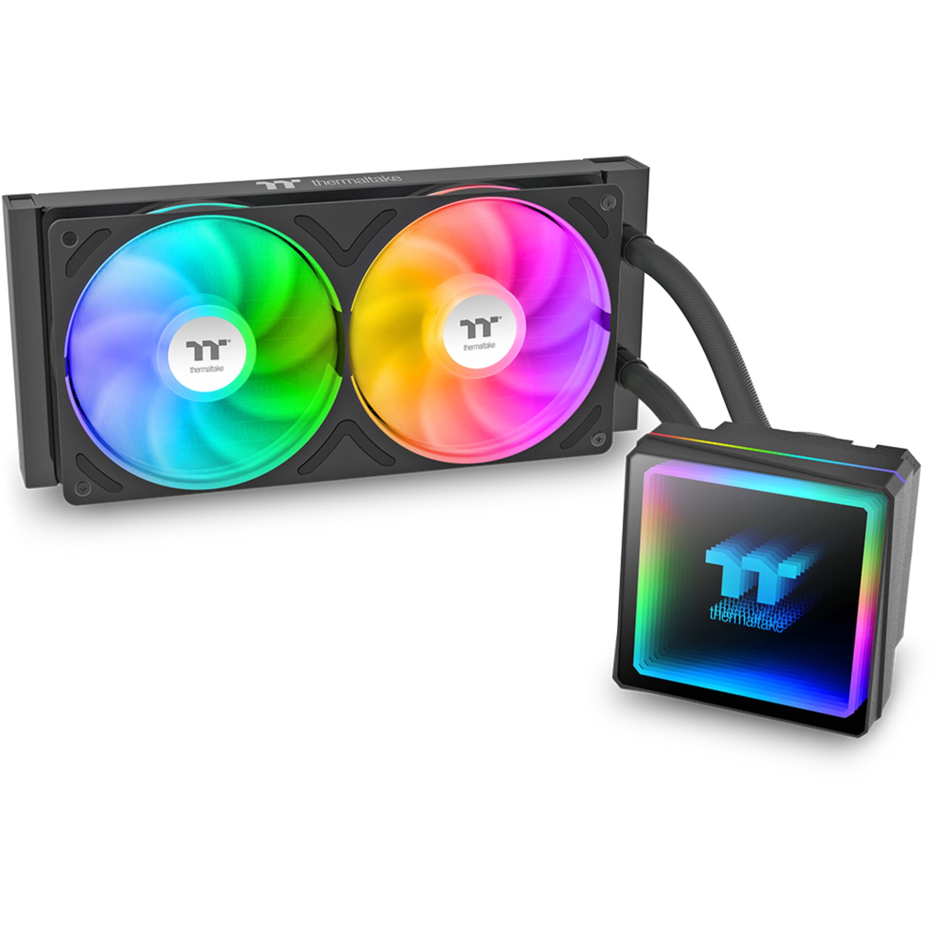 wasserkühlung, RGB, CPU-Kühler, All-in-One, Thermaltake