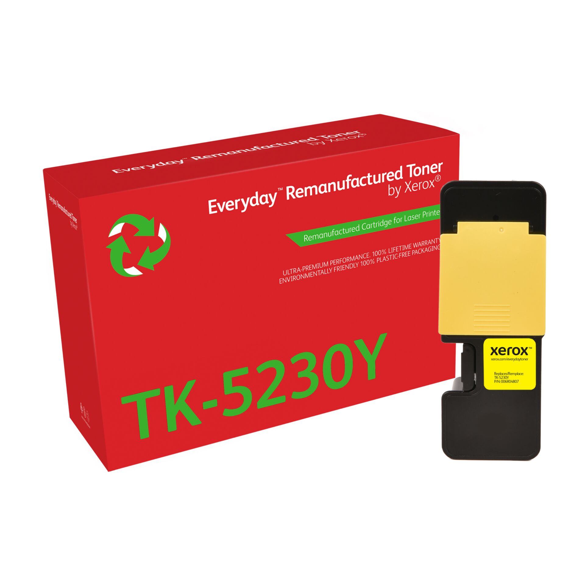 Tonerkassette, Kartusche, TK-5230Y, Gelb, remanufacturiert
