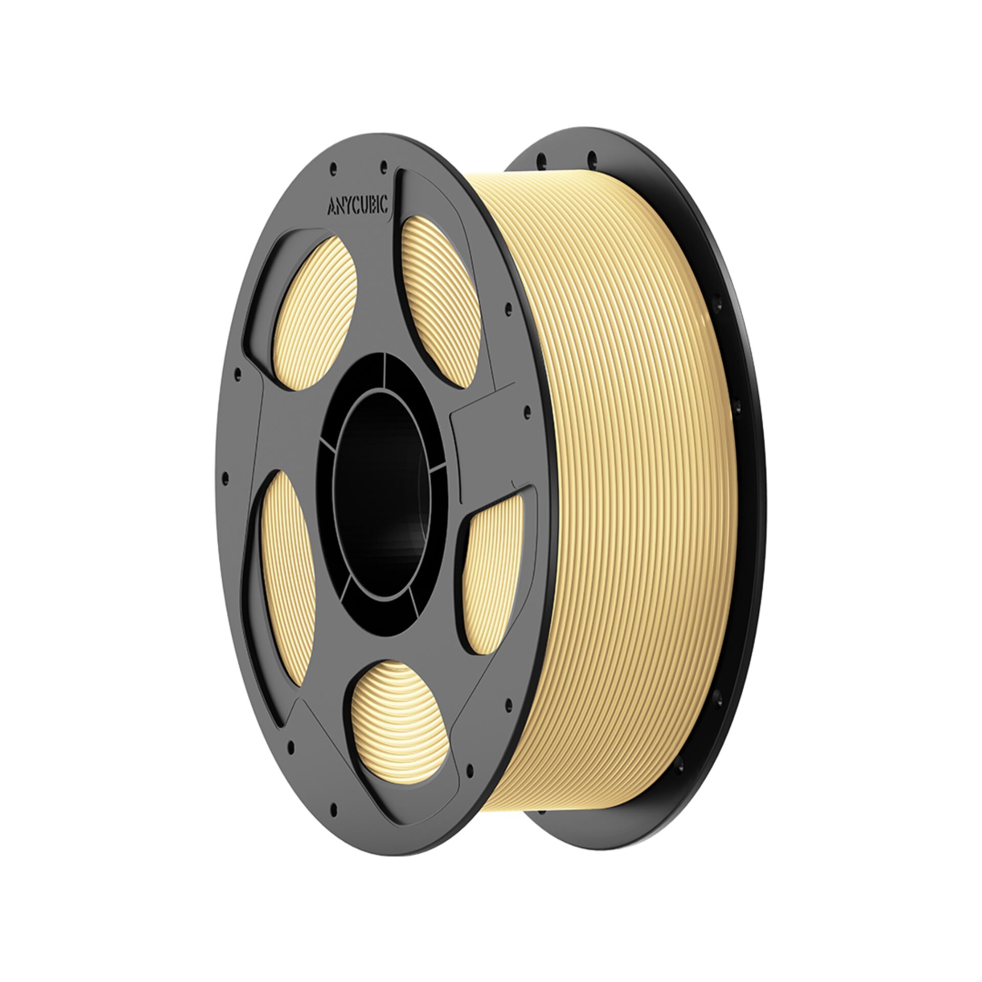 3D-Druck-Filament, PLA-Filament, Spule, Beige, Filamentenrolle