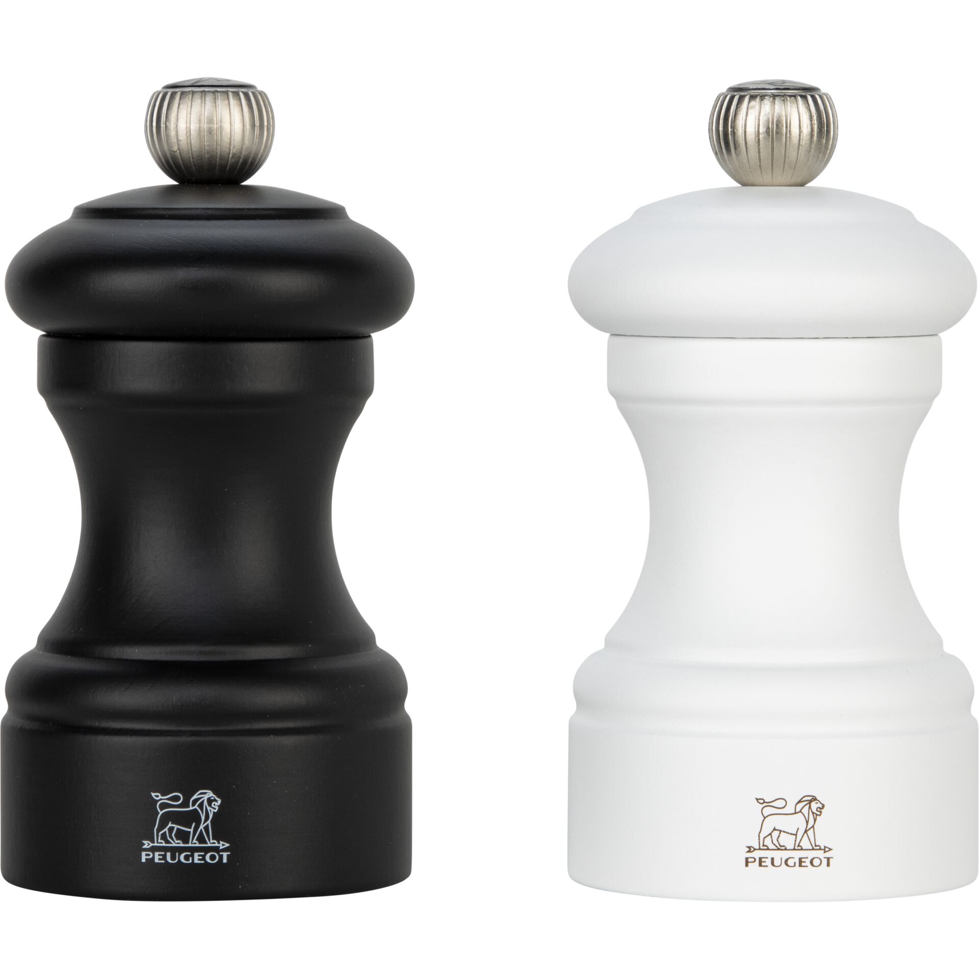 Salzstreuer, Kunststoff, Schwarz, Weiß, Peugeot
