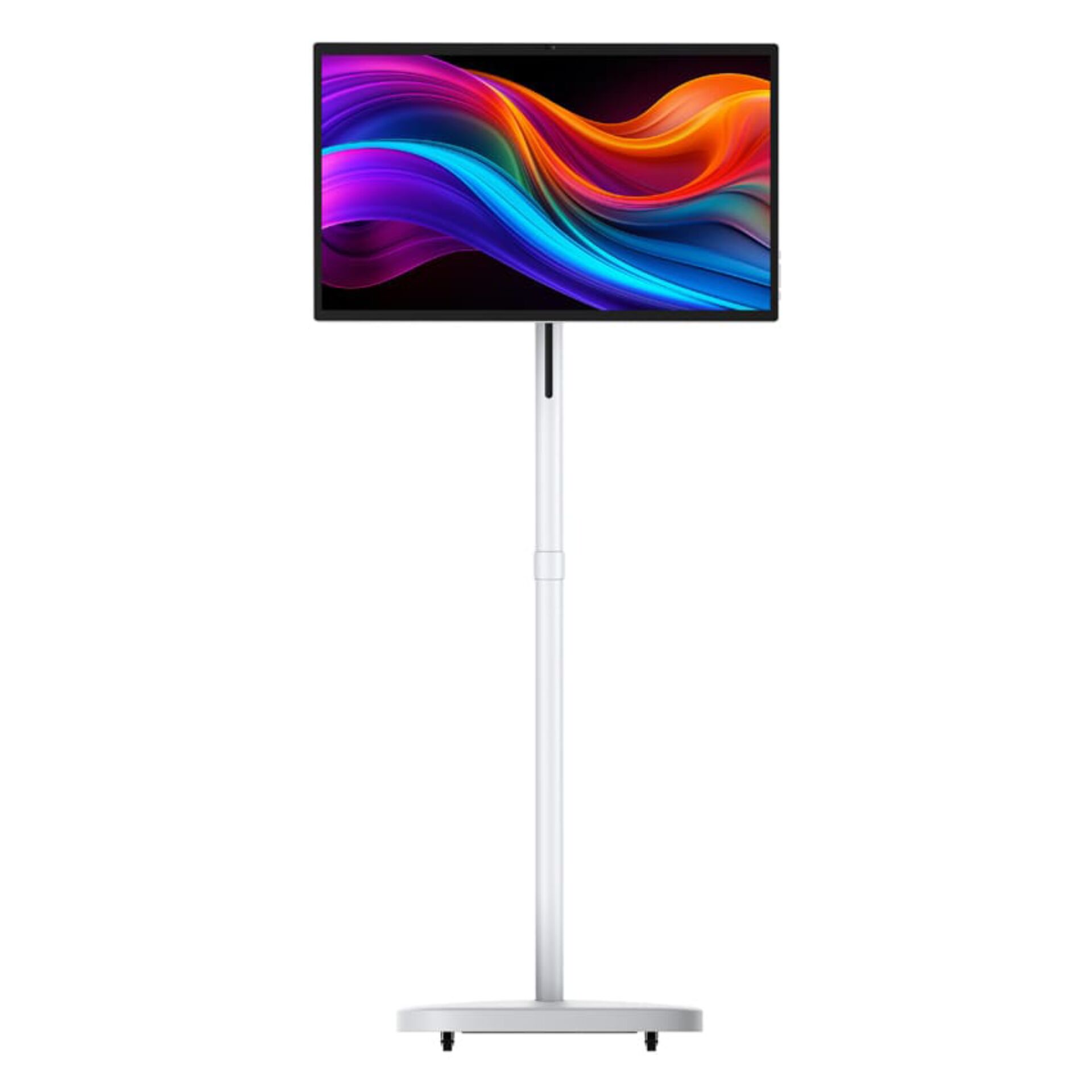 Monitor, Standmontierter Monitor, LED-Bildschirm, Bildschirmgröße, Kabelsalat frei?