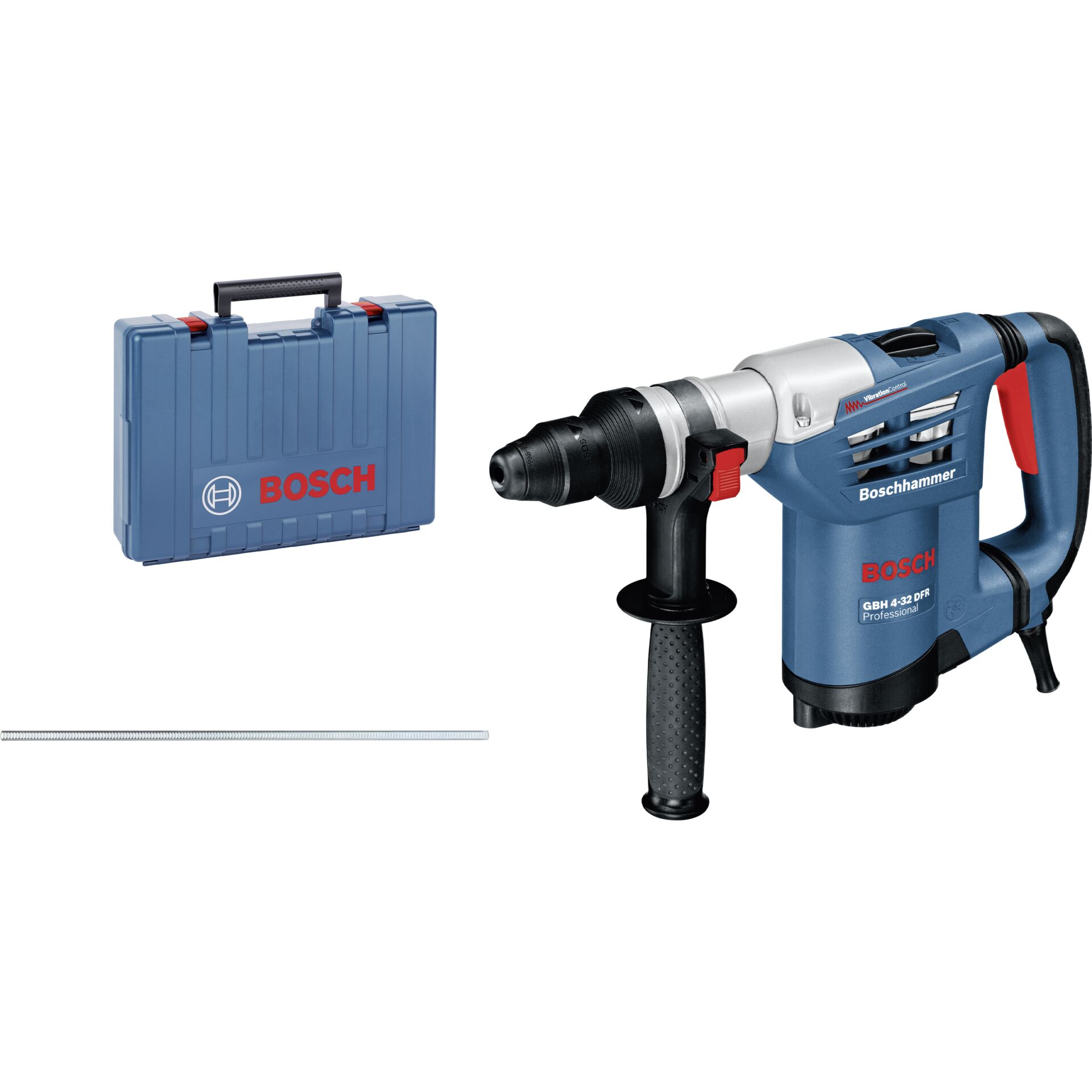 Bohrhammer, Schlagbohrmaschine, Erdbohrer, Koffer, Bohrstahl