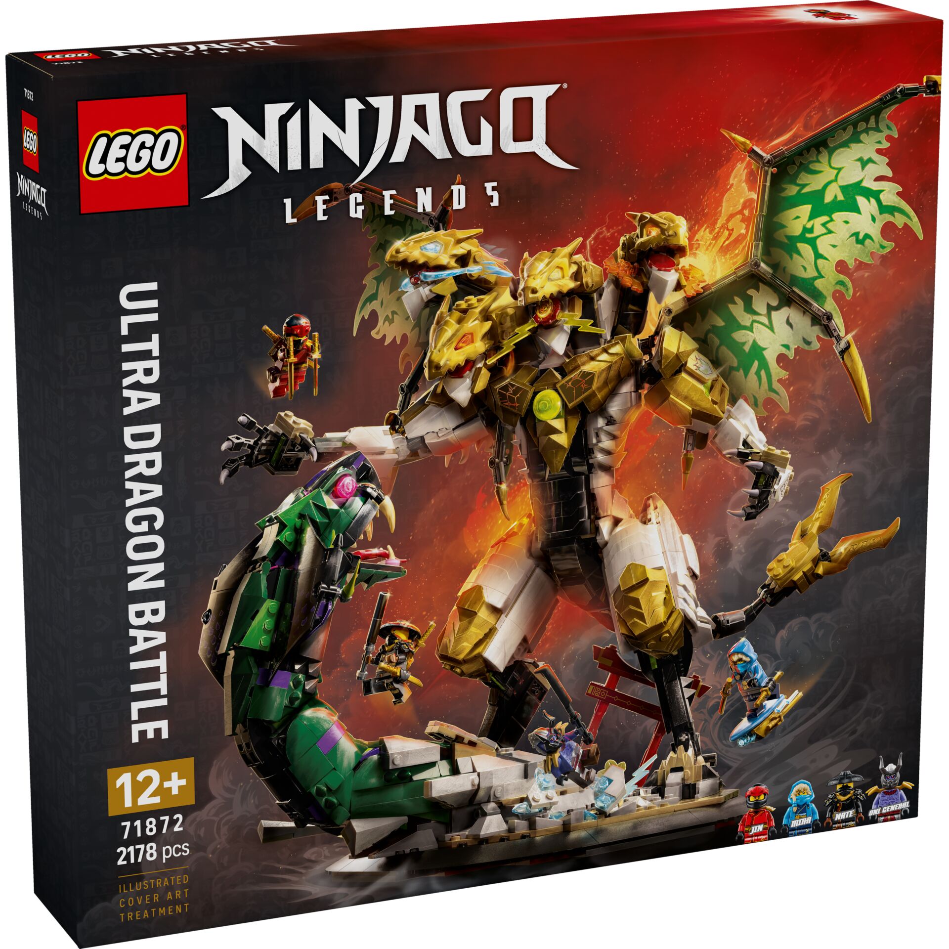 Ninjago, Legends, Ultra-Dragon-Battle, Bausatz, Spielset