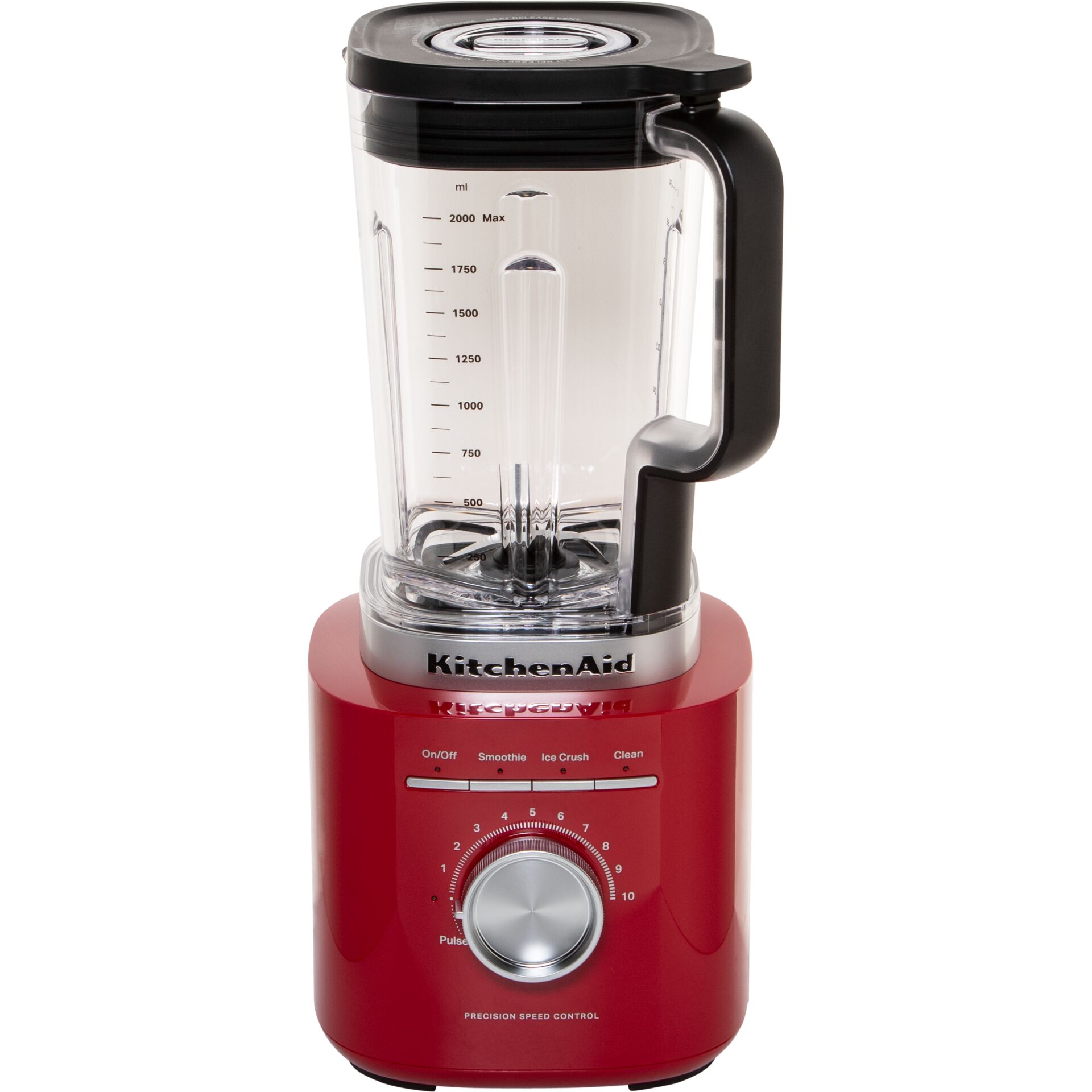 Küchenmixer, Blender, Rot, Glasbehälter, Präzisionsgeschwindigkeit