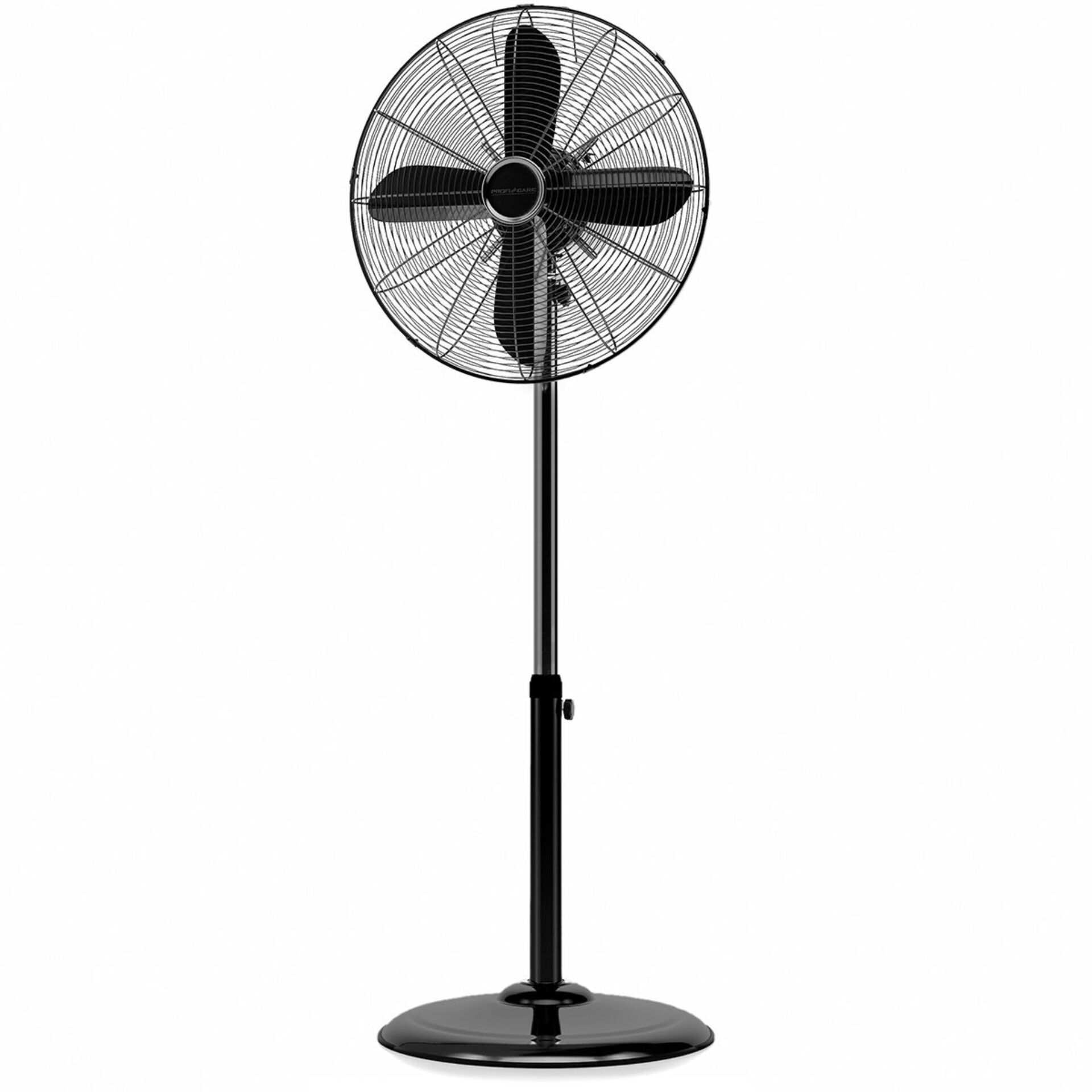 Ventilator, Standventilator, Schwarzer Ventilator, Standventilator, Dreiblatt-Ventilator