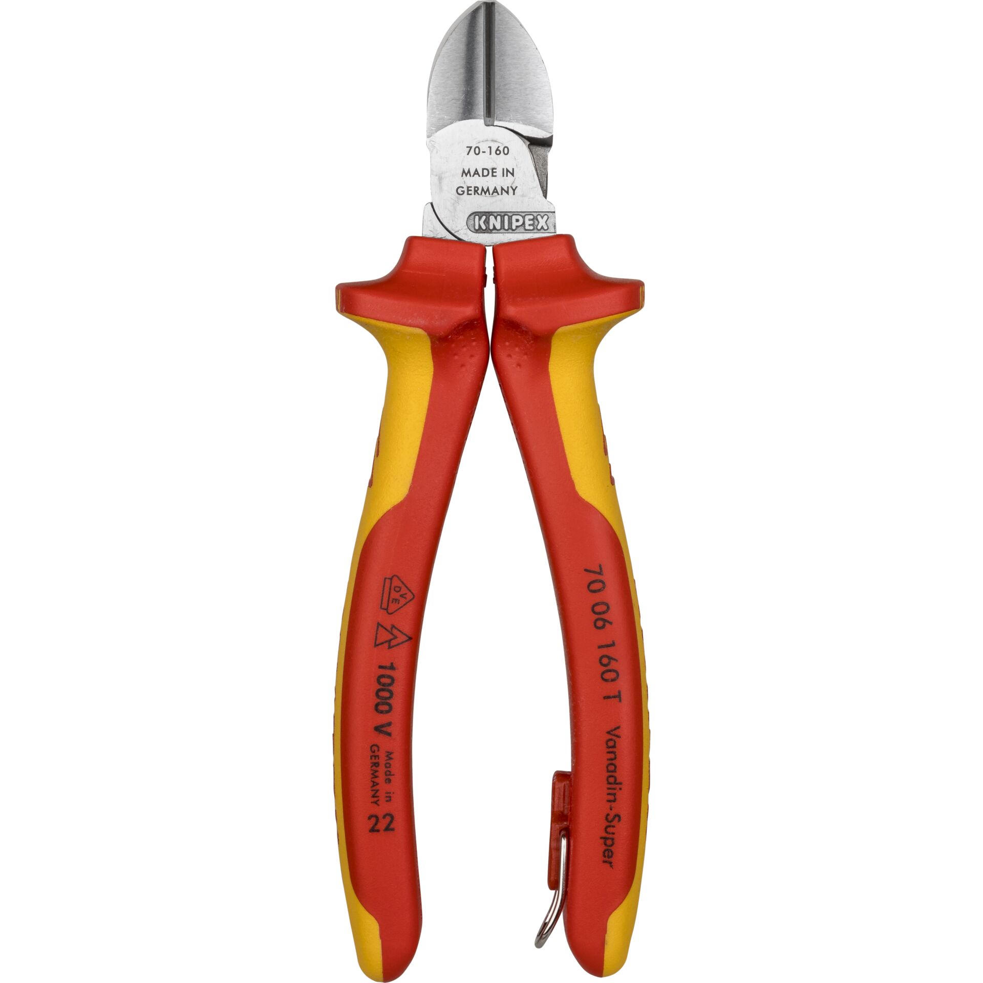 KNIPEX Seitenschneider mit  Befestigungsöse