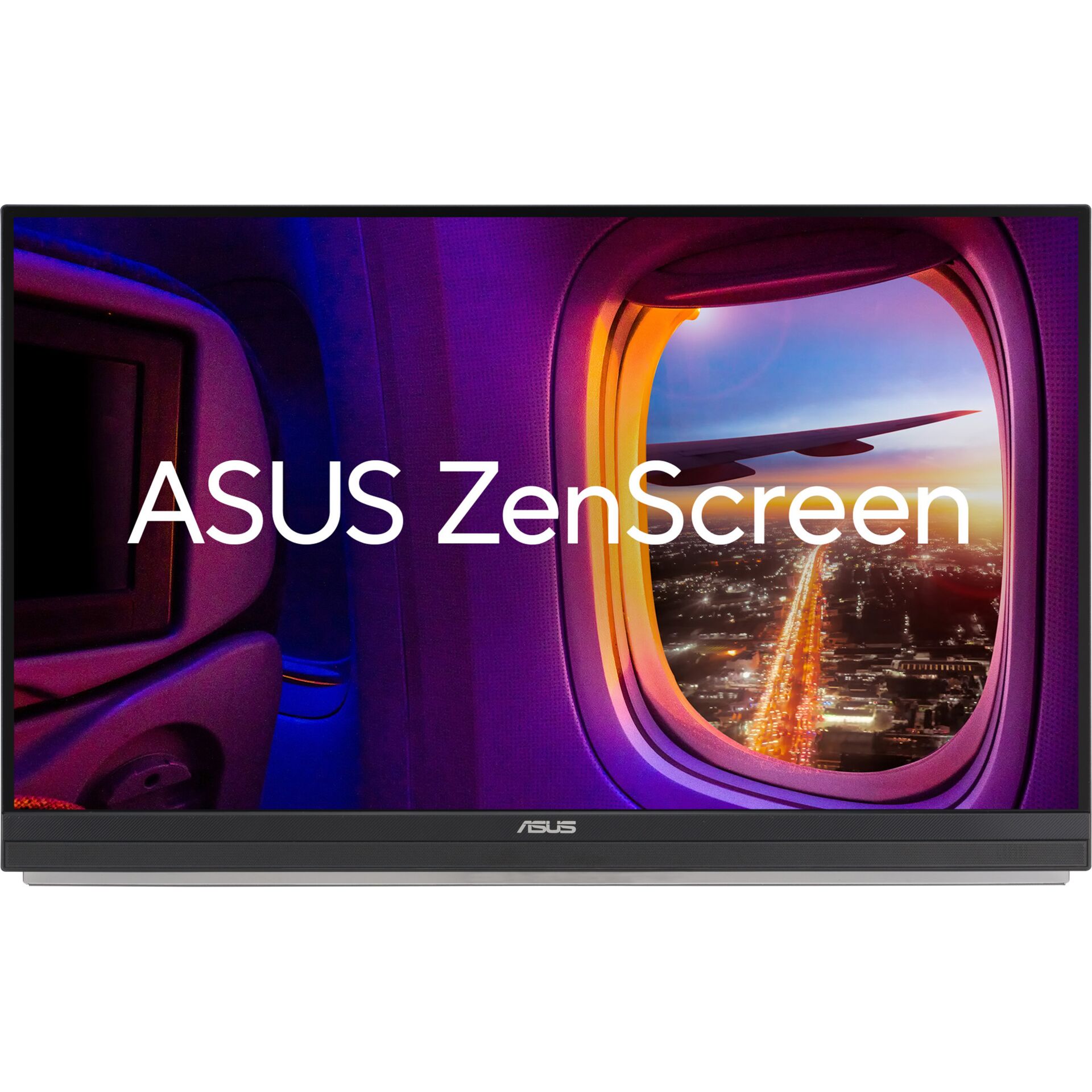 monitor, portabel, ASUS, bildschirm, anzeige