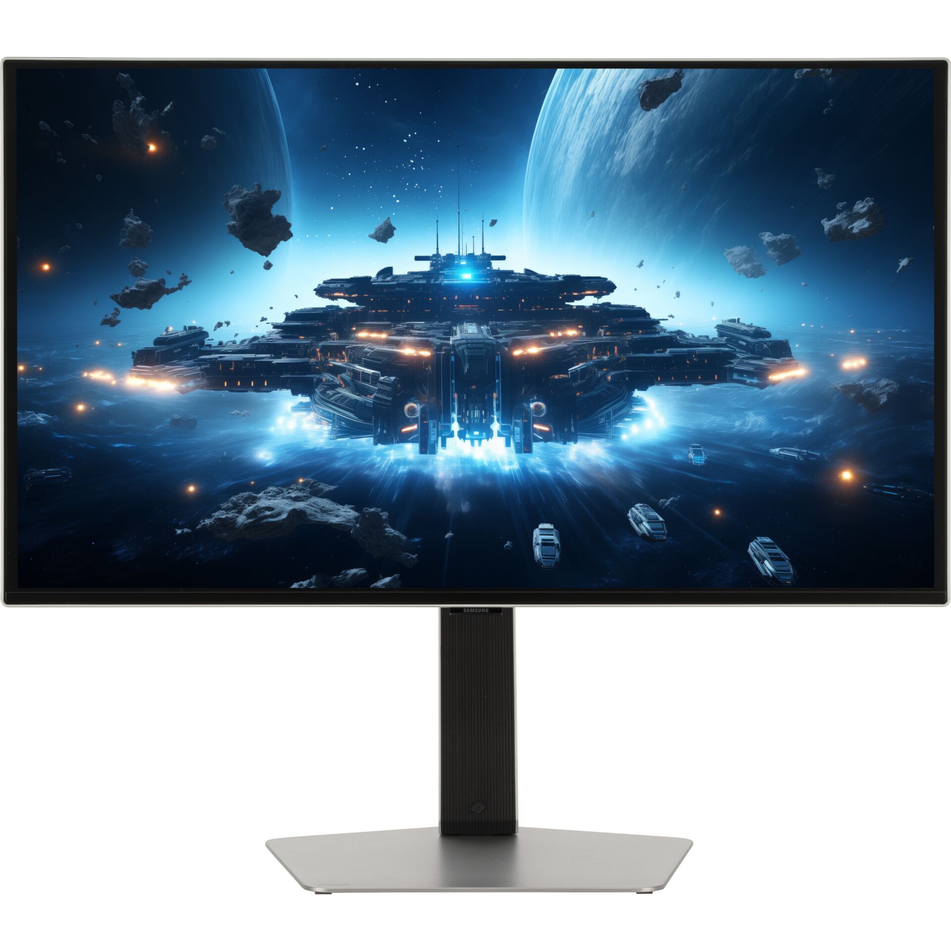 Monitor, Computer monitor, HDMI, LED, Nebulae-Szene