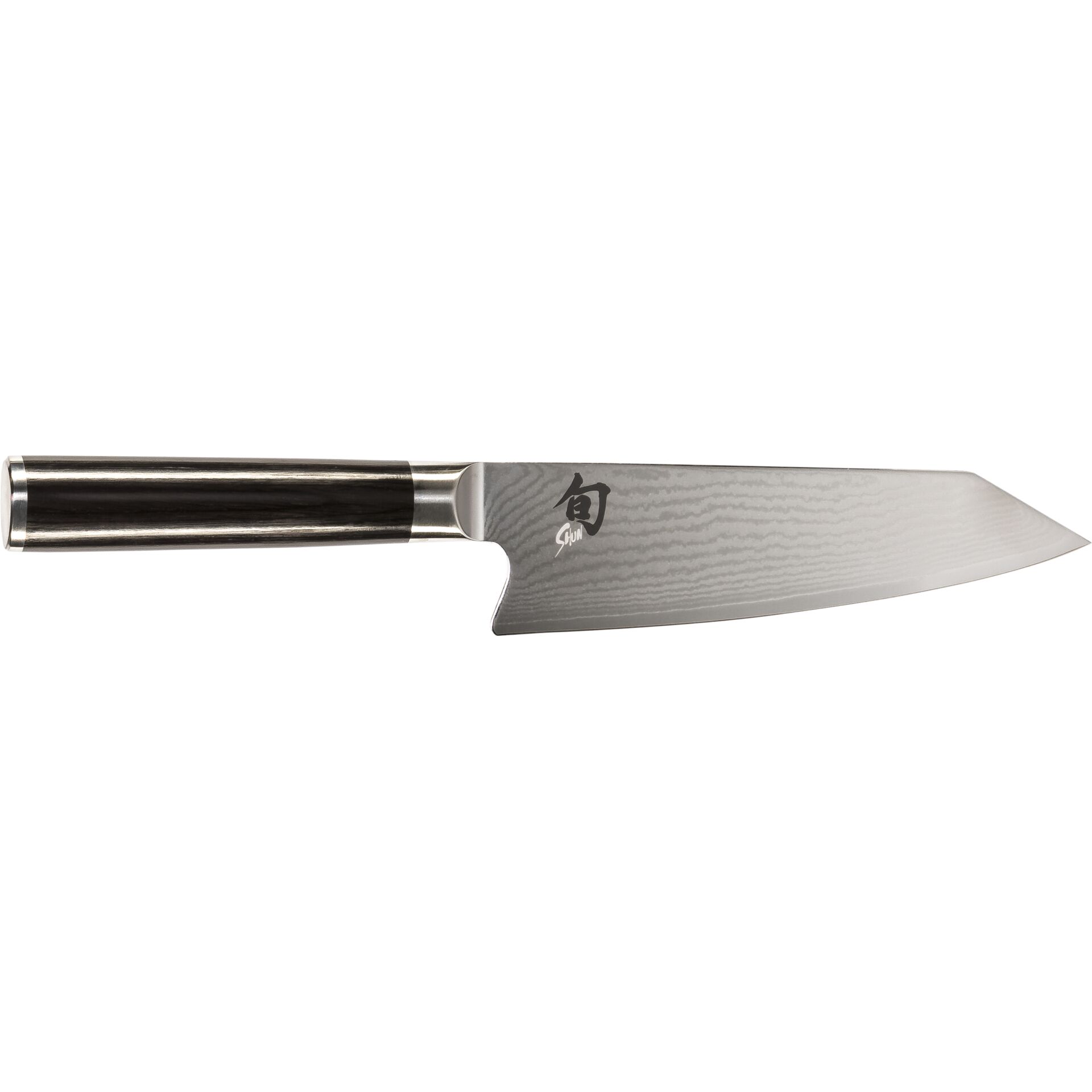 Kochmesser, Klingenstahl, Holzgriff, Damastoptik, Küchenmesser