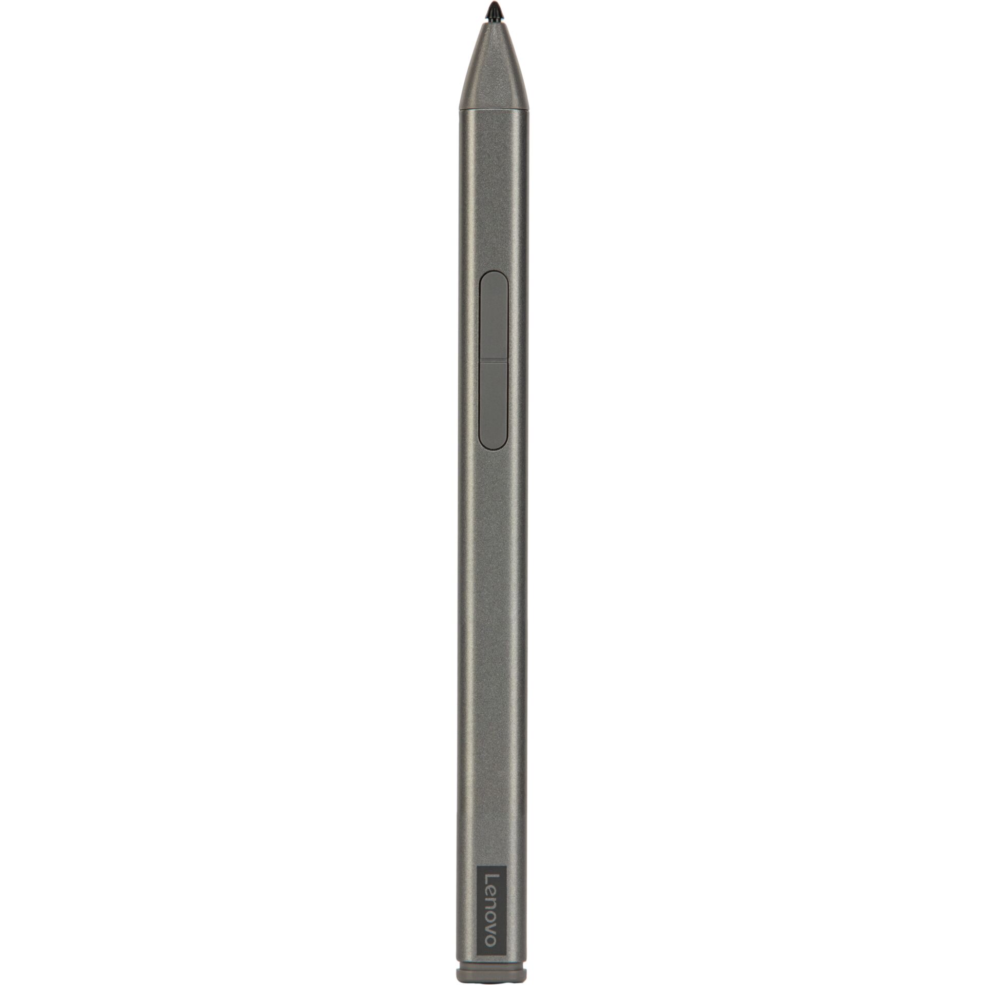 Stift, Stylus, Grafikstift, Touchpen, Lenovo, Eingabestift, Lenovo-Stift, Metallgehäuse, Dunkelgrau, Seitentaste