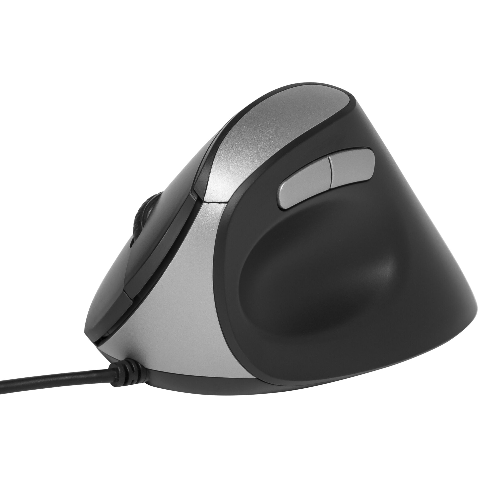 ergonomische Maus, kabellose Maus, Griffdesign, zweiFarbig, Bildlaufrad