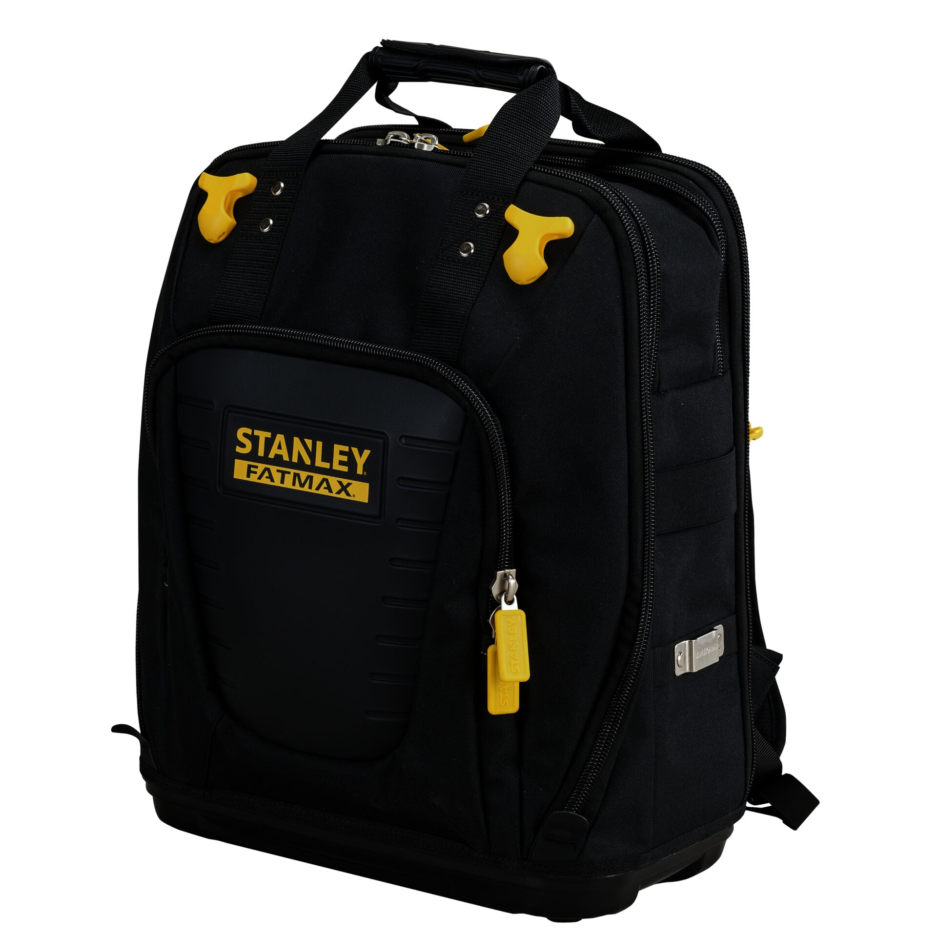Rucksack, Schultertasche, Nano Koffer, Schwarz, Fronttasche
