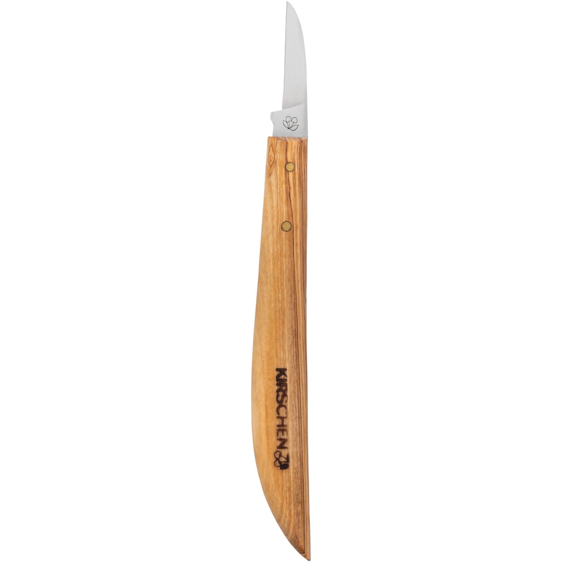 früchte messer, holzgriff, stahlklinge, Kirschen, küchenmesser